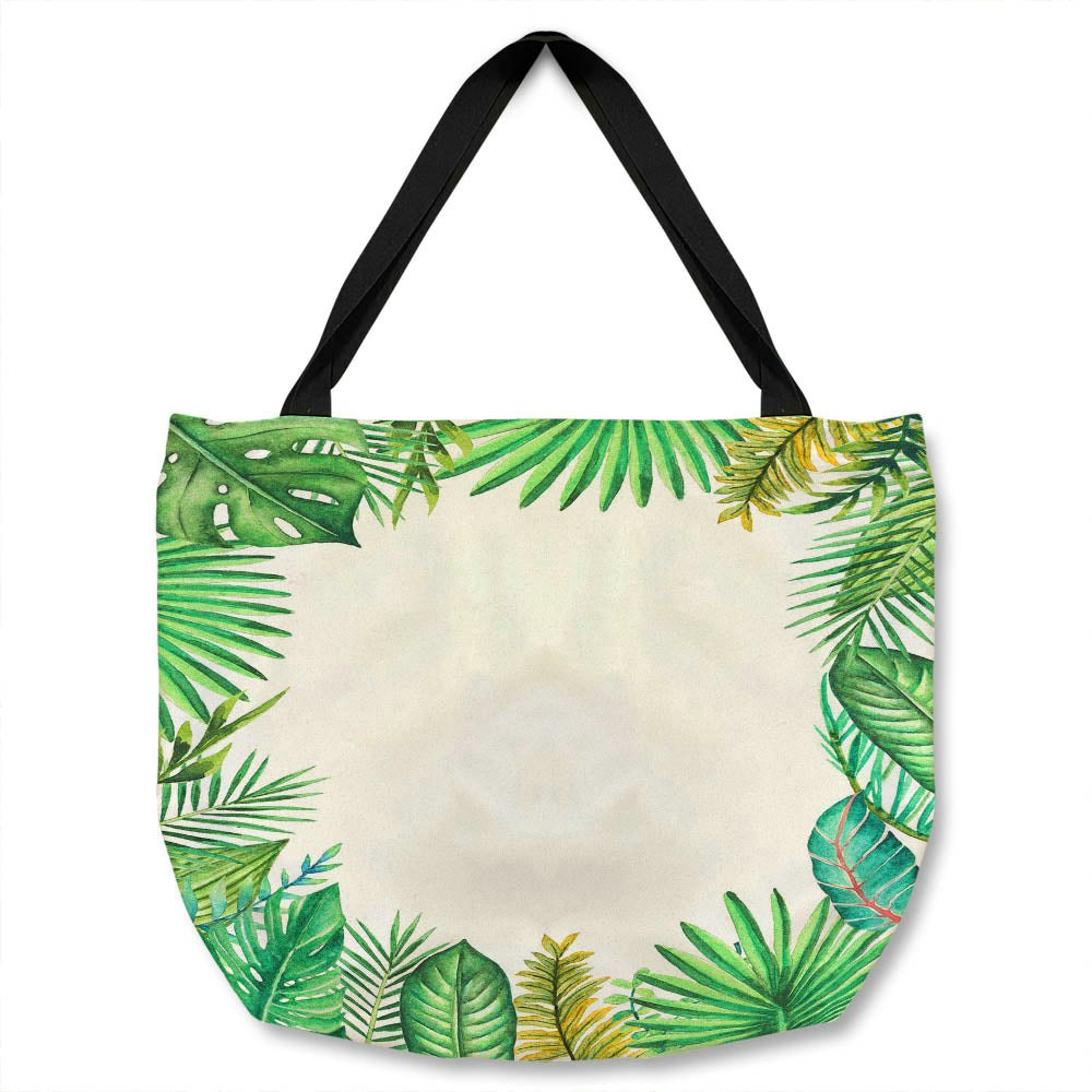 Benjamin Tate Design Tropical Leaves Tote Bag