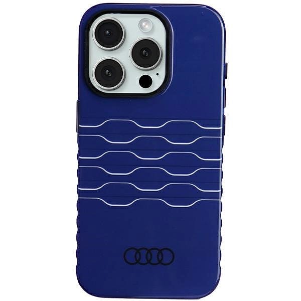 Audi Blue Iml Hard Case With Magsafe For Iphone 15 Pro 6.1" - Au-Imlmip15p-A6/D3-Be