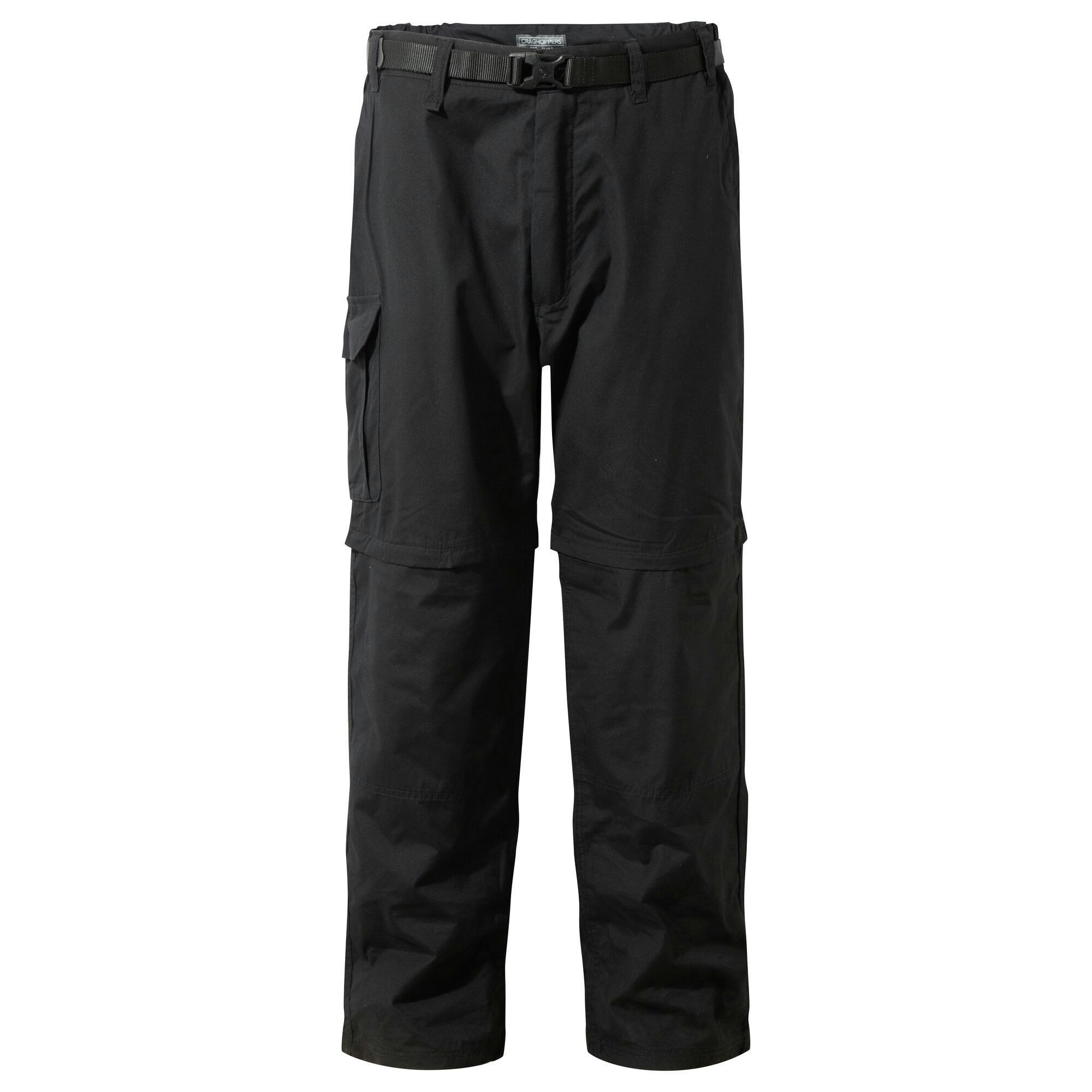 Craghoppers Men's Black Kiwi Convertible Trousers - 30R
