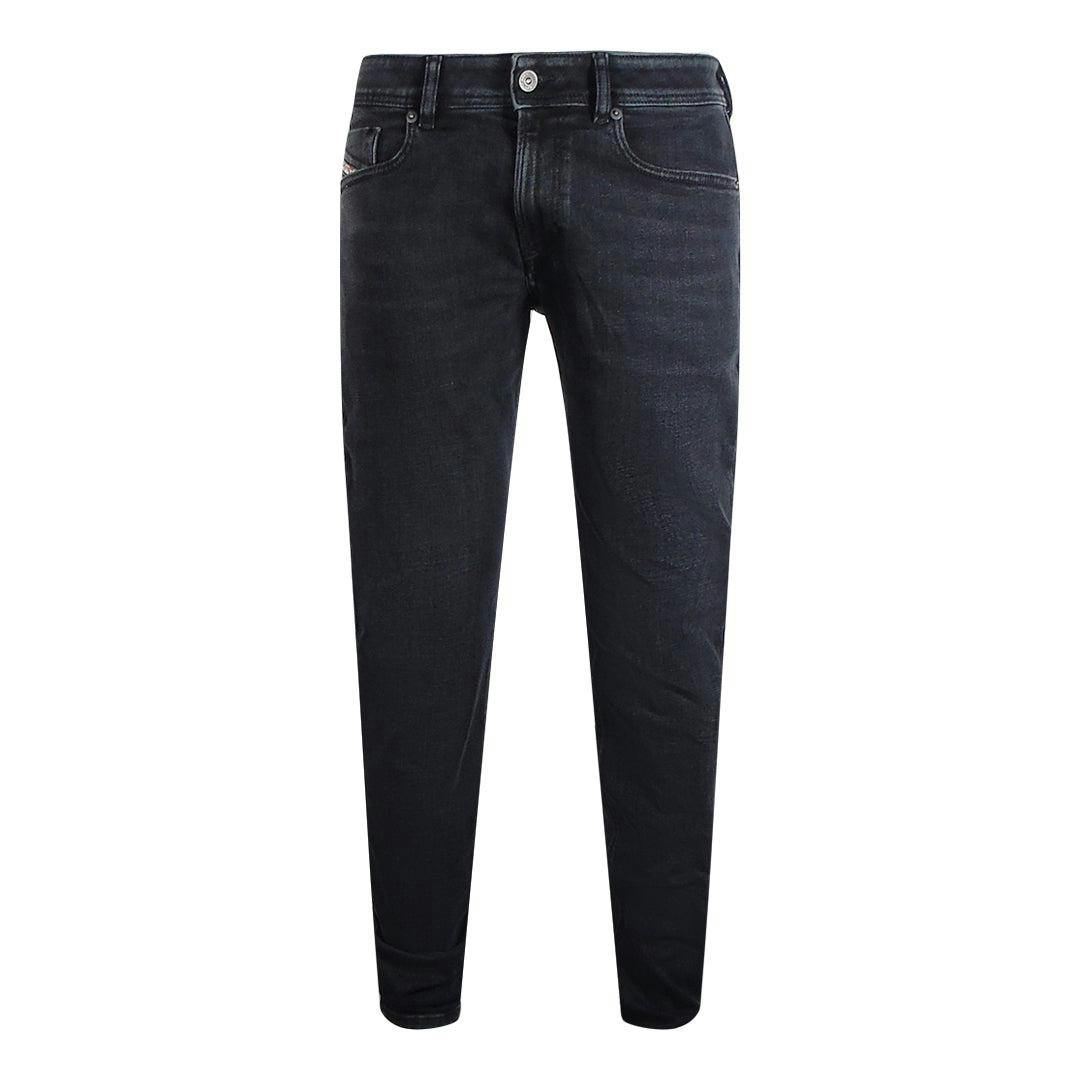 Diesel Men's Black 1979 Sleeker Denim Jeans - 29R - 99% Cotton/1% Elastane