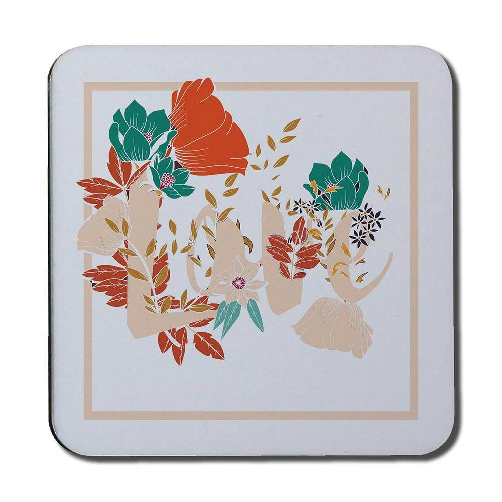 Benjamin Tate Design Love & Flowers (Coaster)