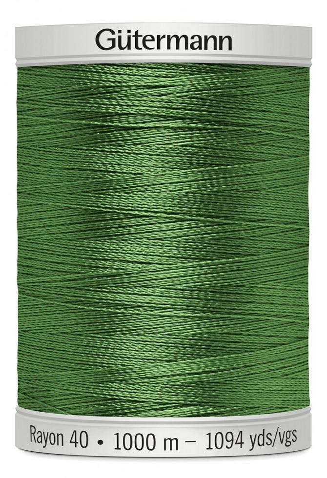 Gutermann No 40 Sulky Rayon Embroidery Thread 1000M Rayon Thread Suitable For Embroidery - 1049 - 1000 Metres
