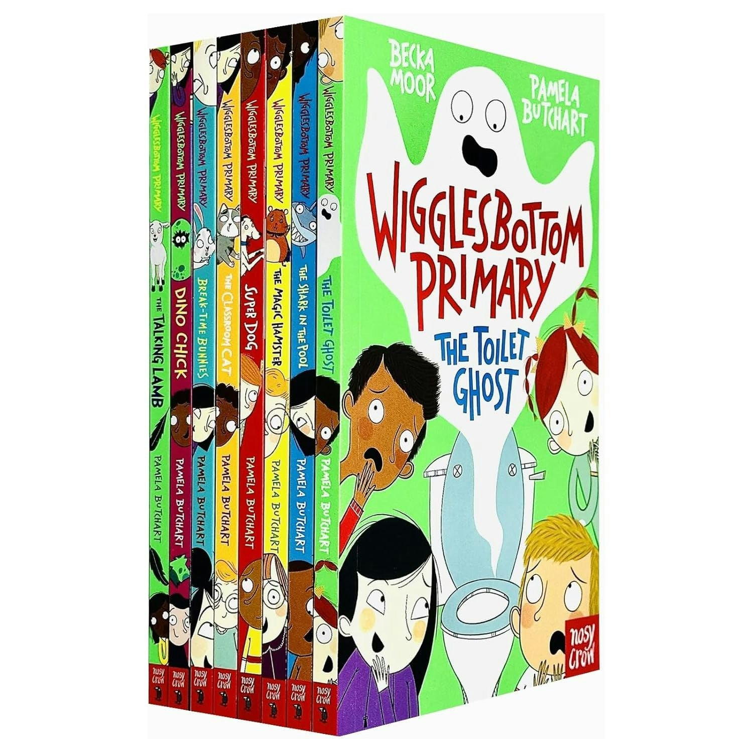 Various Publishers Wigglesbottom Primary Series 8 Books Collection Set By Pamela Butchart