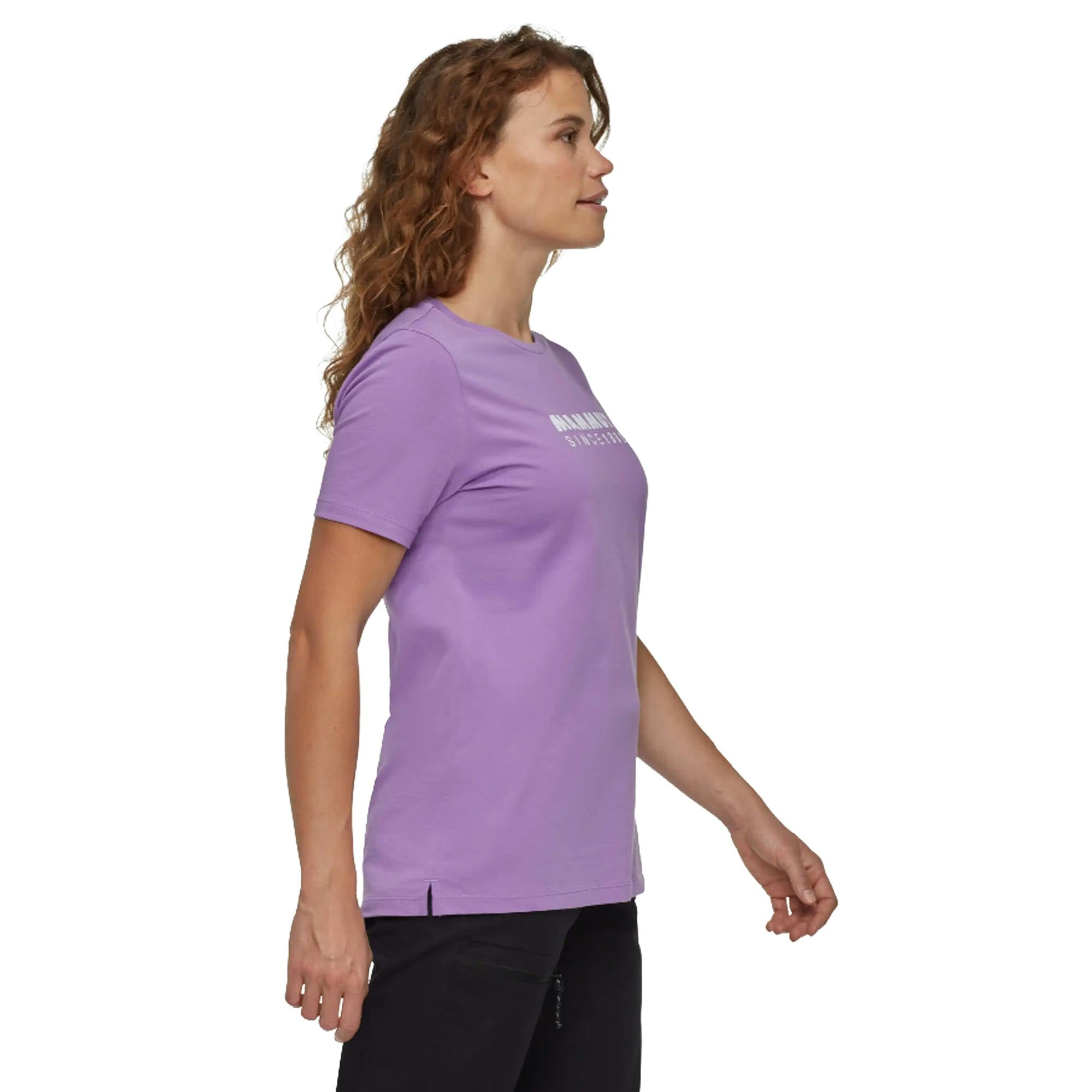 Mammut Women's Lavender/Purple Core Performance T-Shirt - 12 Uk - 100% Organic Cotton