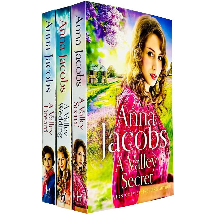 Hodder Women's Anna Jacobs Backshaw Moss Series 3 Books Collection Set