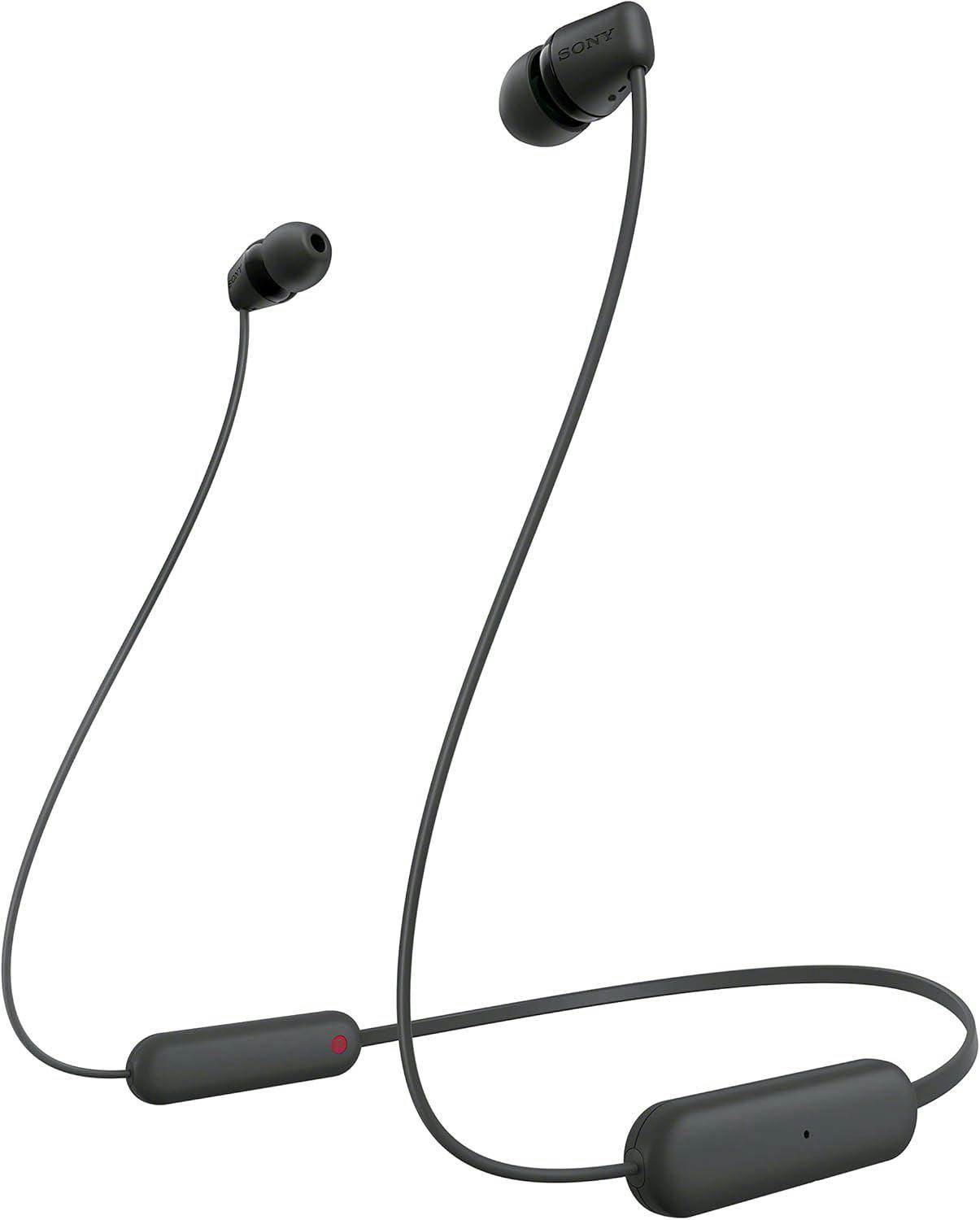 Sony Black In Ear Wireless Headphones - Wi-C100/Bz