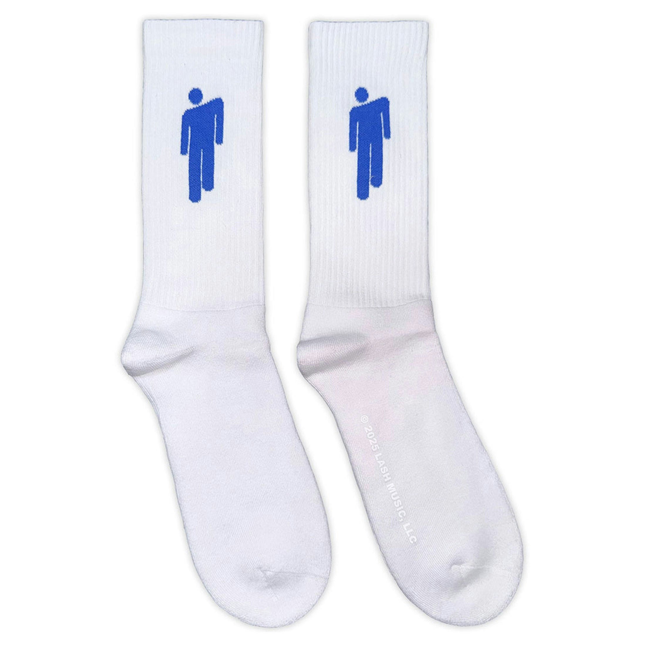 Paradiso Clothing Blue Billie Eilish Blohsh Terry Socks
