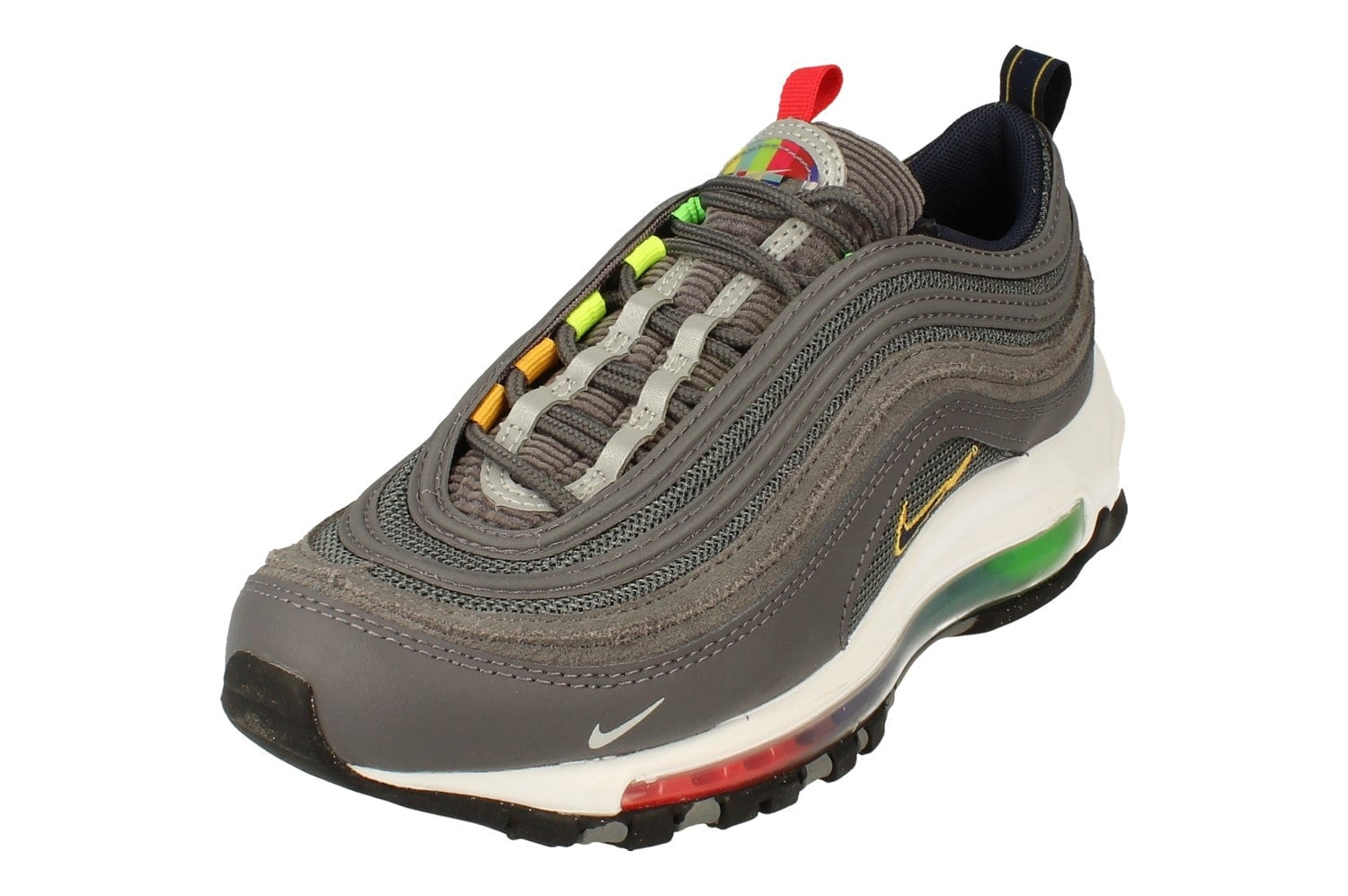 Nike Boys Light/Black Air Max 97 Eoi Gs Dd2002 001 - Uk 4.5 | Us 5Y | Eu 37.5