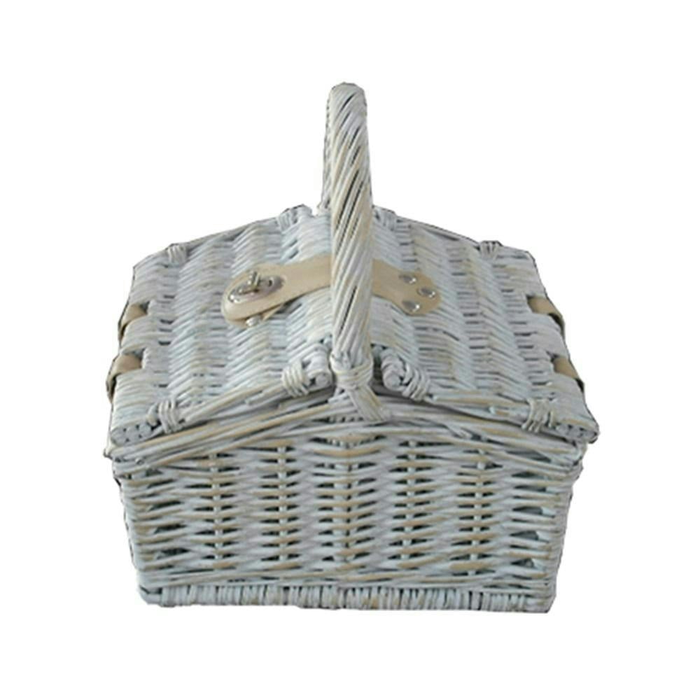 Rackhams Red Provence Mini Farmhouse Empty Picnic Basket