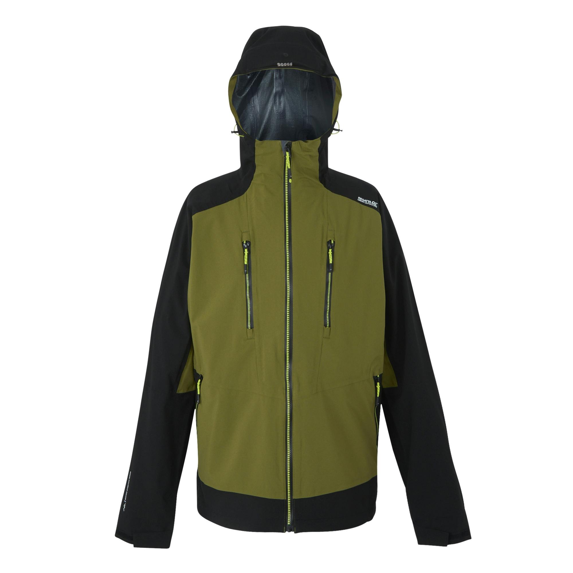 Regatta Men's Green/Black Sacrato X 3 In 1 Jacket - Nephrite - Nephrite - L - 100% Mixed