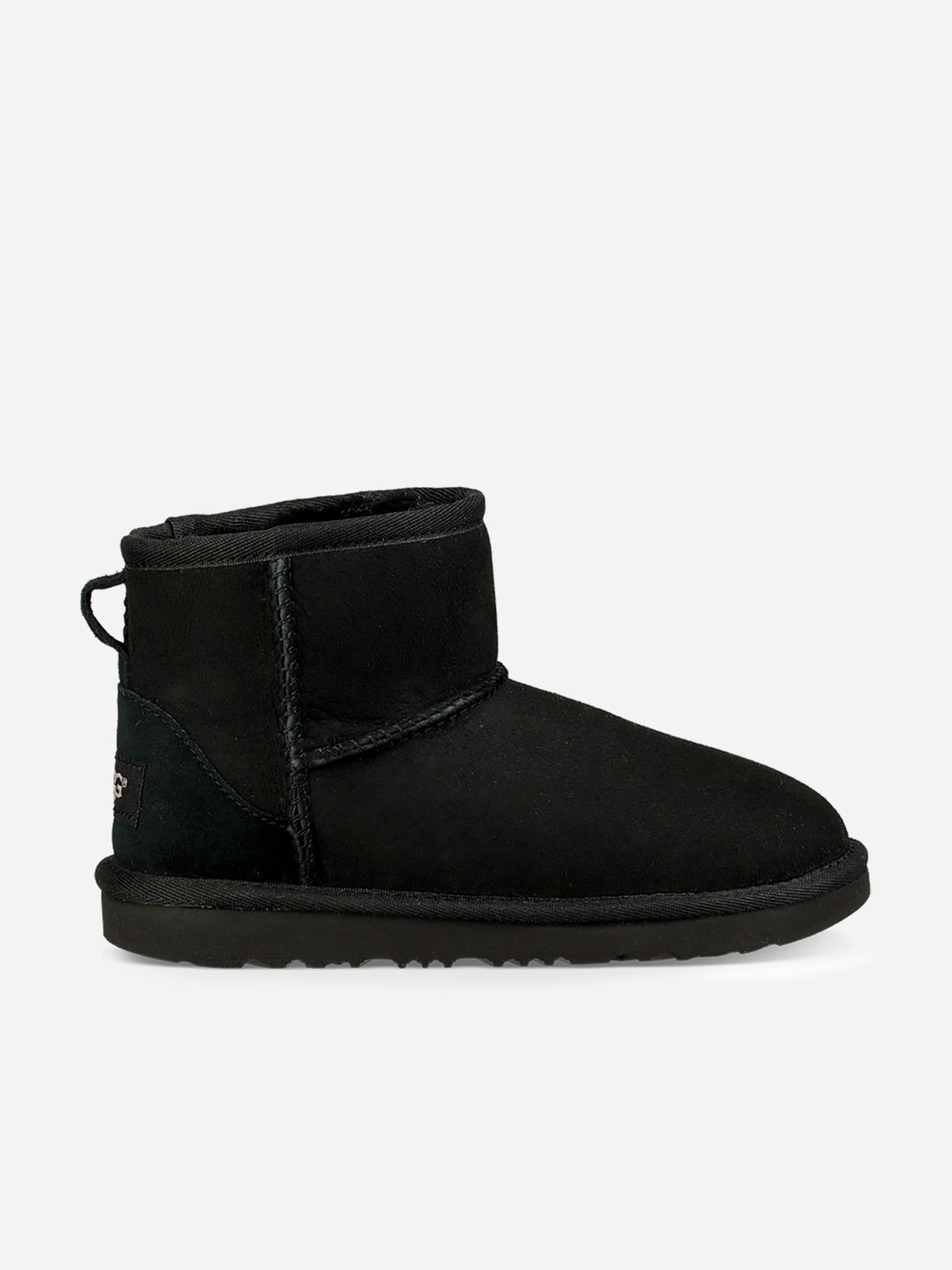Ugg Black Kids Classic Mini Ii Boots In - Eu 26 Uk 8 Us 9