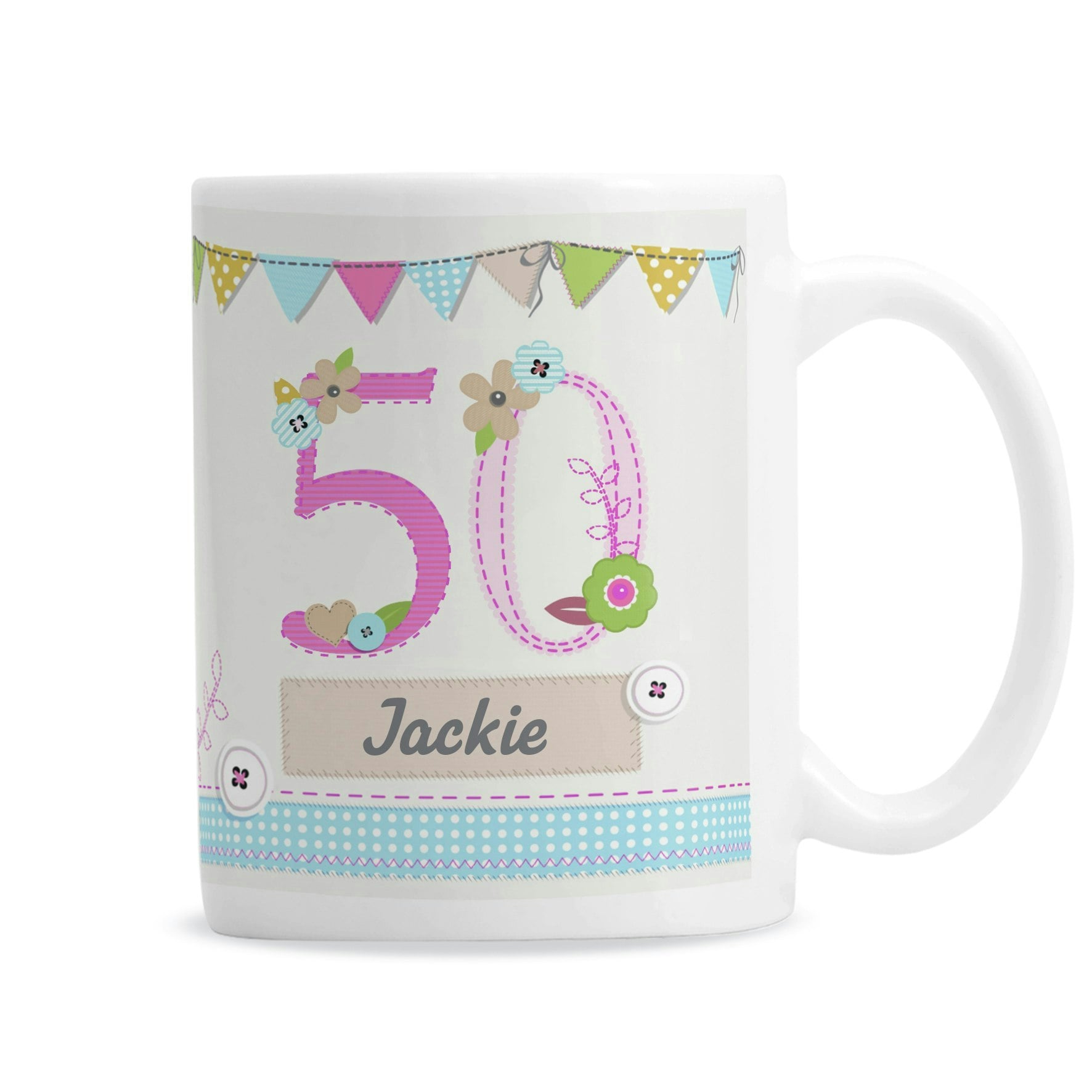 Rackhams Personalised Birthday Craft Mug
