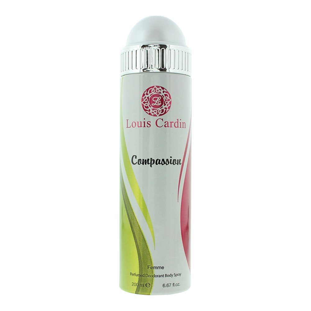 Louis Cardin Women's Green/Amber Compassion Deodorant Spray 200Ml