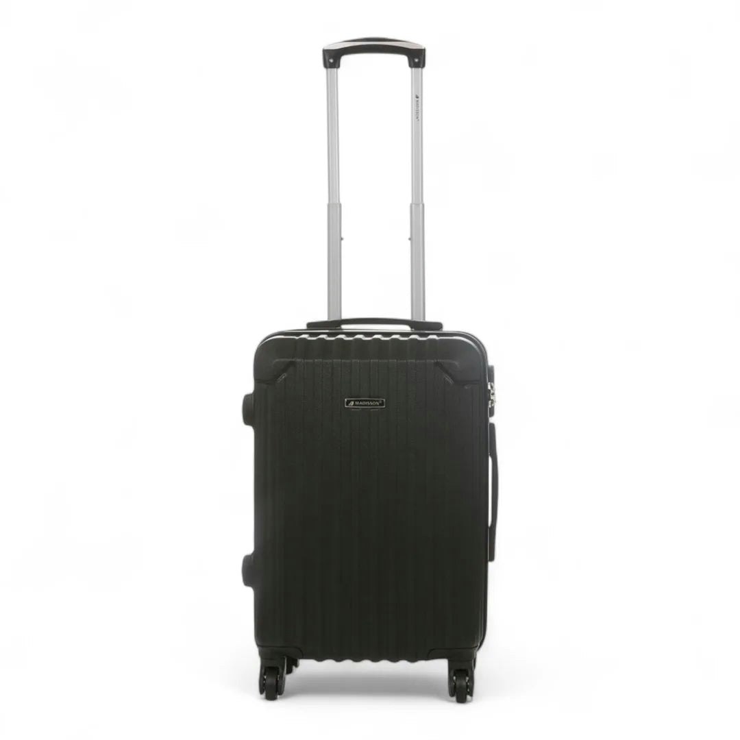 Snowball Black Hardshell Luggage Set 8 Spinner Wheels Suitcase - Small