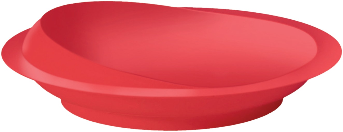 Aidapt Red Scoop Plate