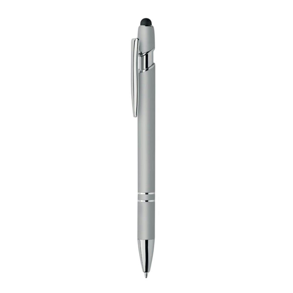 Rackhams Silver Siparo Recycled Aluminium Stylus Pen - 14Cm X 1Cm