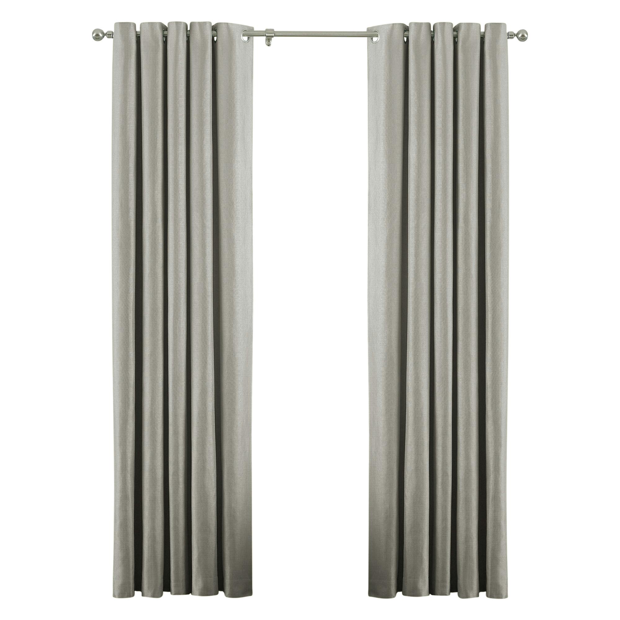 Riva Home Atlantic Eyelet Ringtop Curtains - Natural - 168 X 183Cm - Natural - 100% Polyester