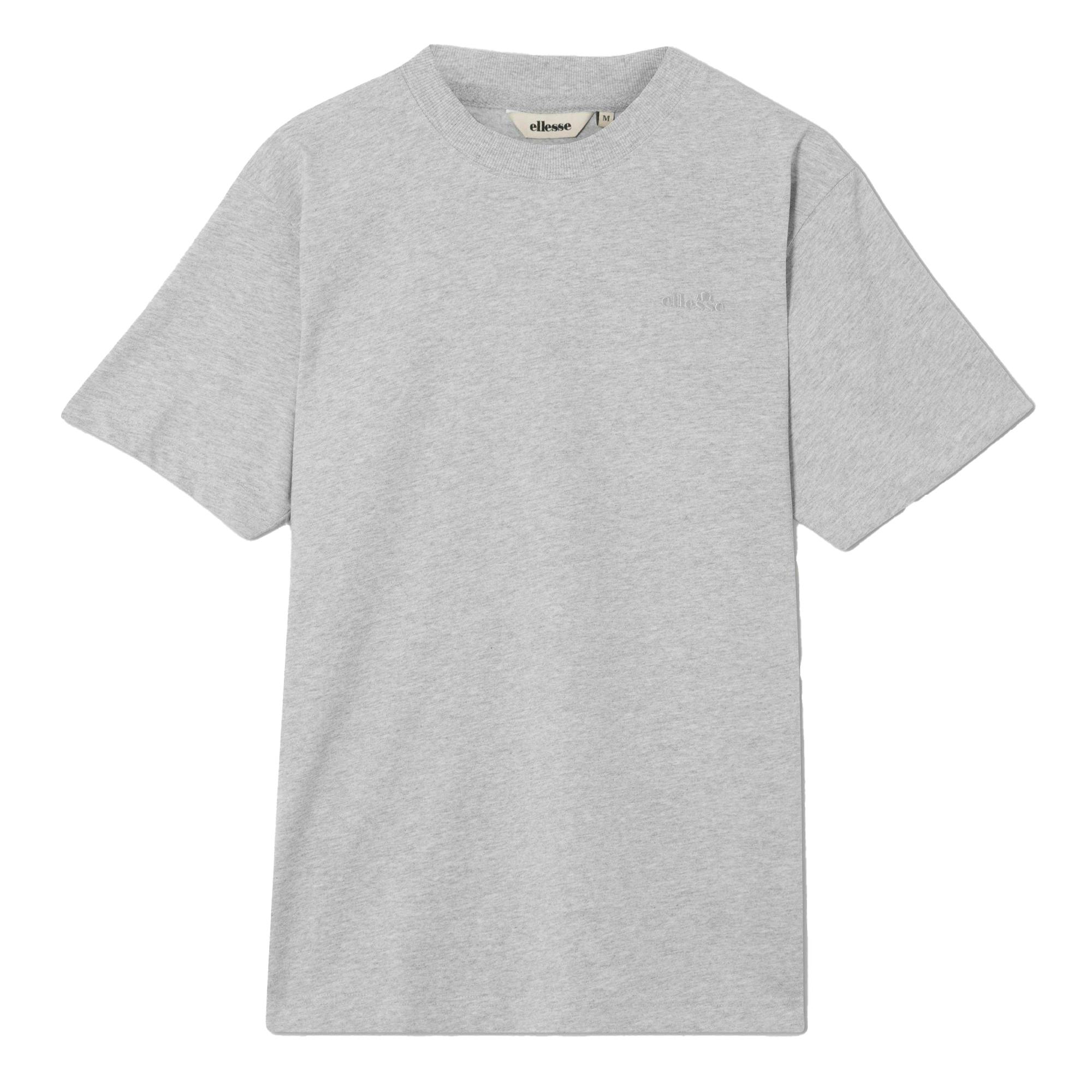 Ellesse Men's Light/Grey Acciano T-Shirt - Marl - Marl - Xl - 100% Cotton
