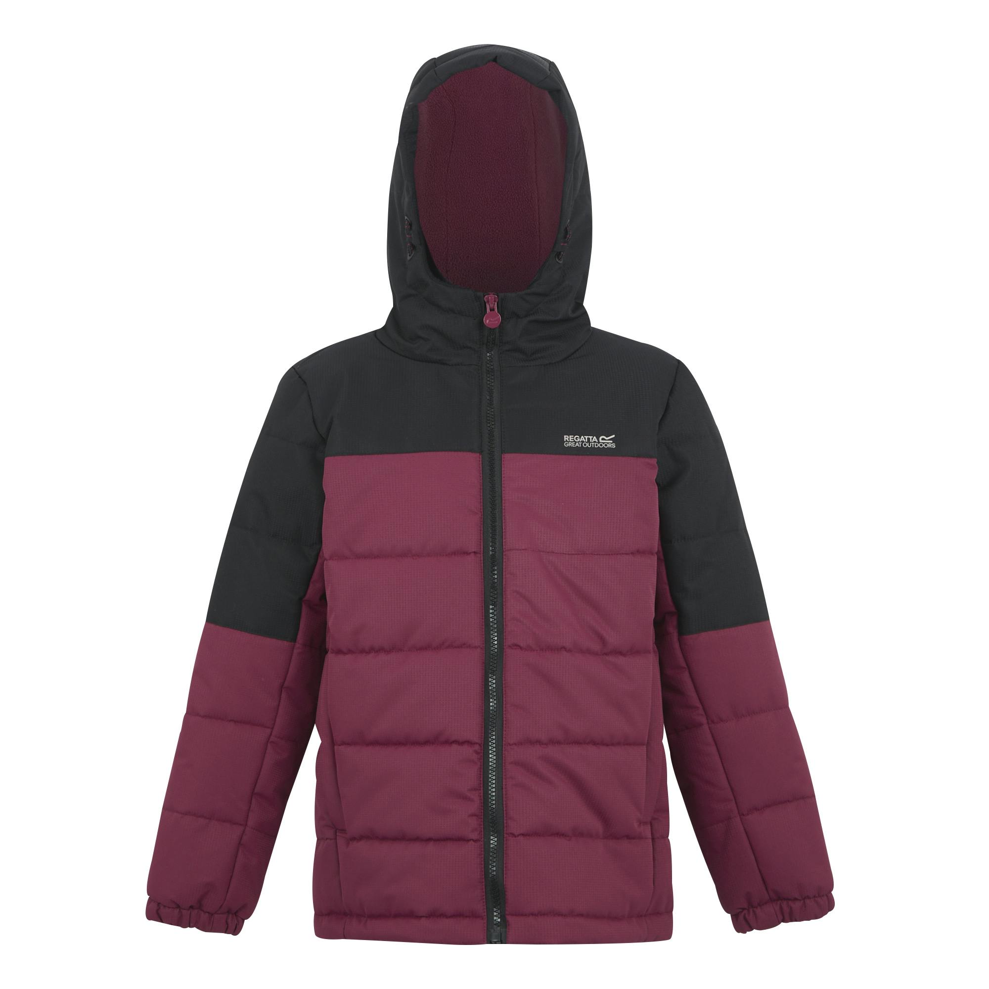 Regatta Black/Dark Kids Lofthouse Insulated Jacket - Pimento - 14 Years - Pimento - 100% Polyester