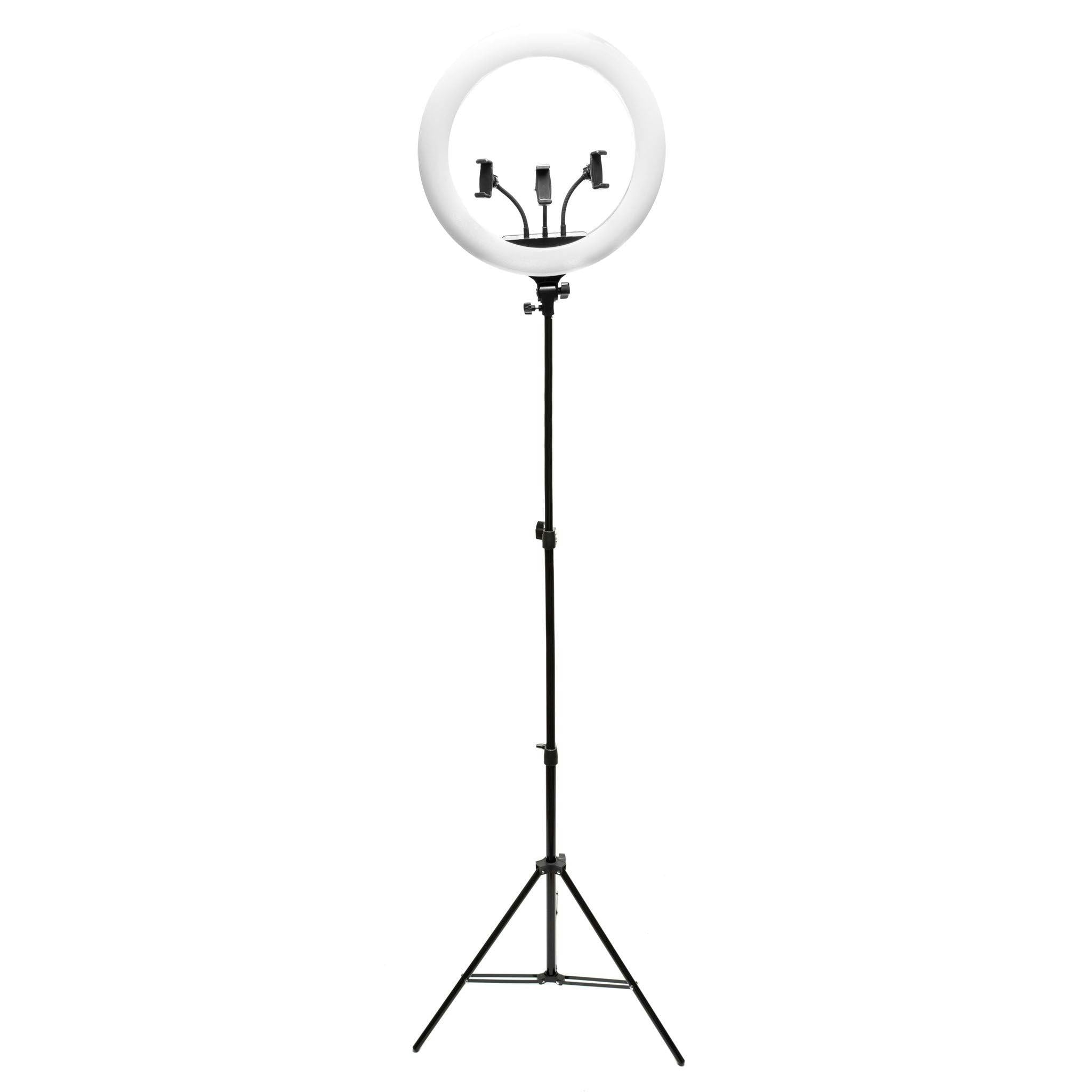 Rio Professional Makeup & Vlogging 18-Inch (45Cm) Dimmable Led Ring Light - Image 8