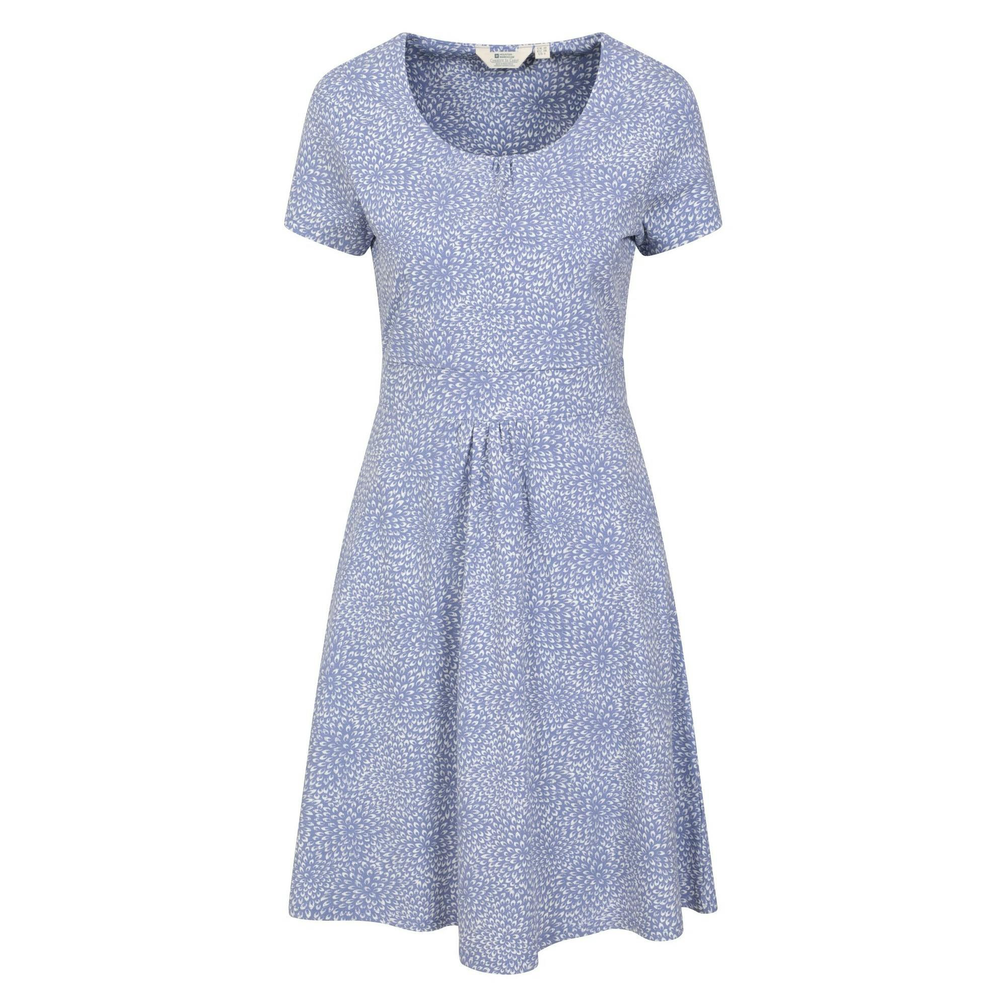 Mountain Warehouse Women's Blue Orchid Uv Protection Dress - Corn - Corn - 12 Uk - 95% Cotton/5% Elastane
