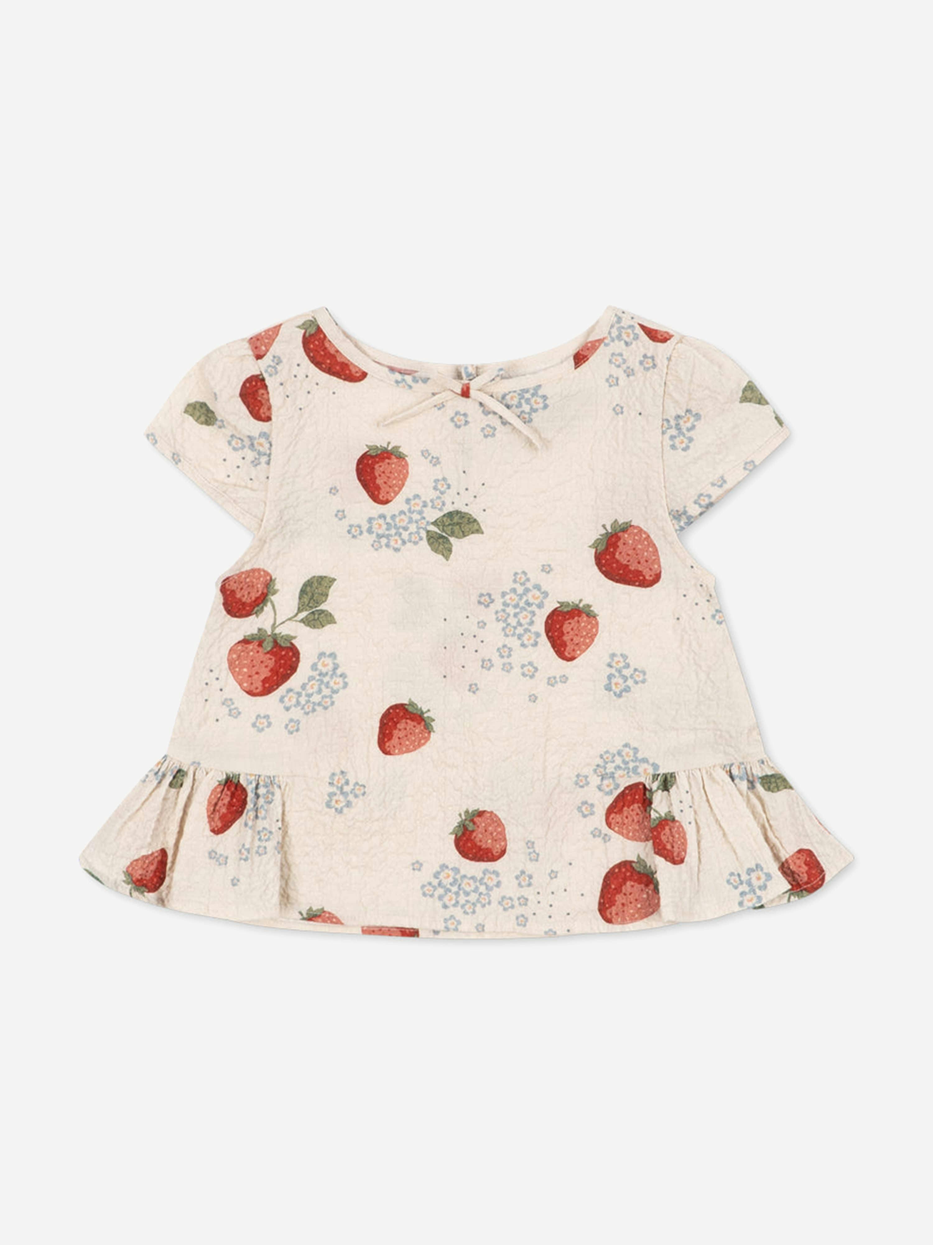 Konges Slojd Girls Ivory Konges Sløjd Ava T-Shirt In - 5 - 6 Years