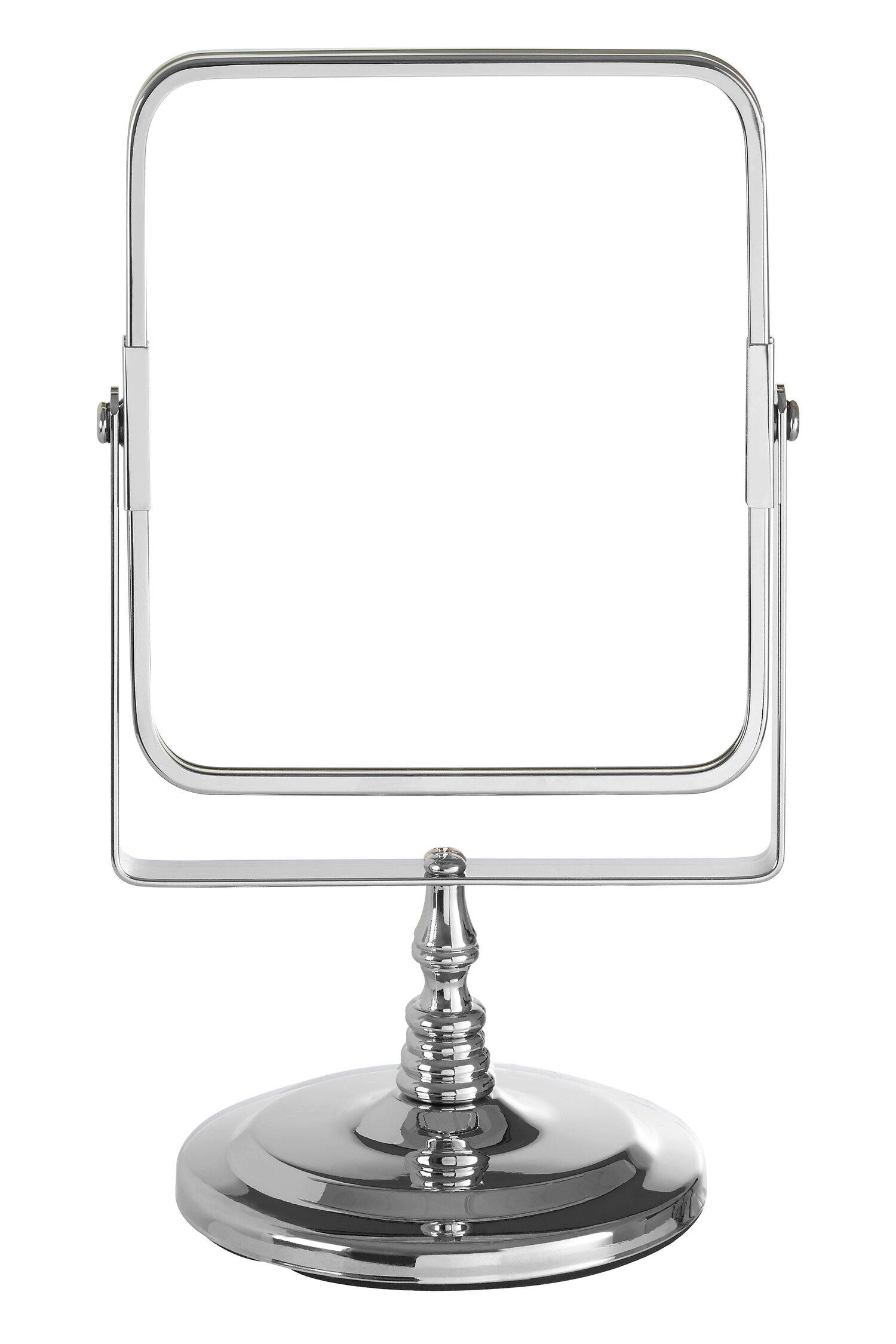 Maison By Premier Cassini Chrome Table Mirror