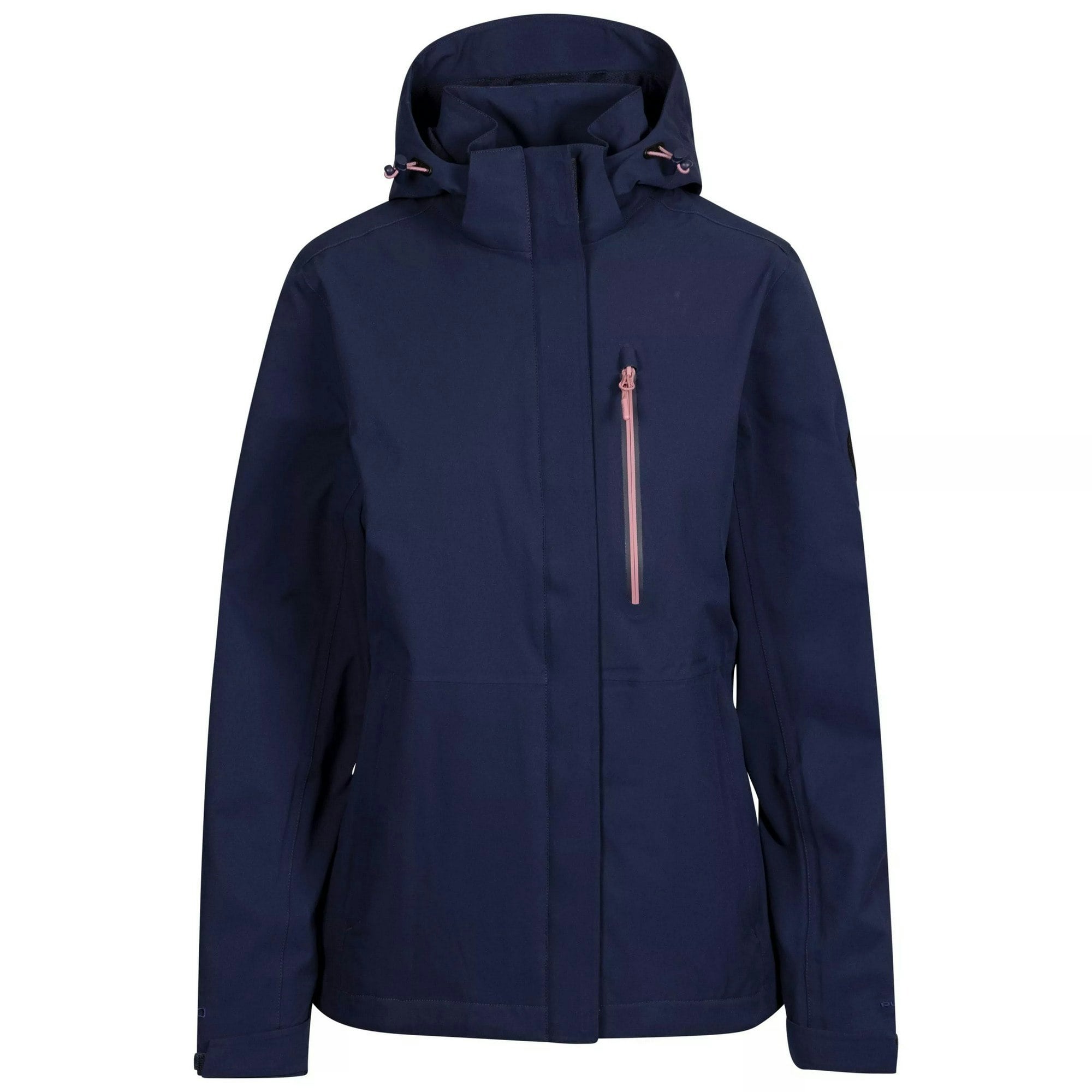 Trespass Women's Katya Dlx Waterproof Jacket - Navy - Navy - M