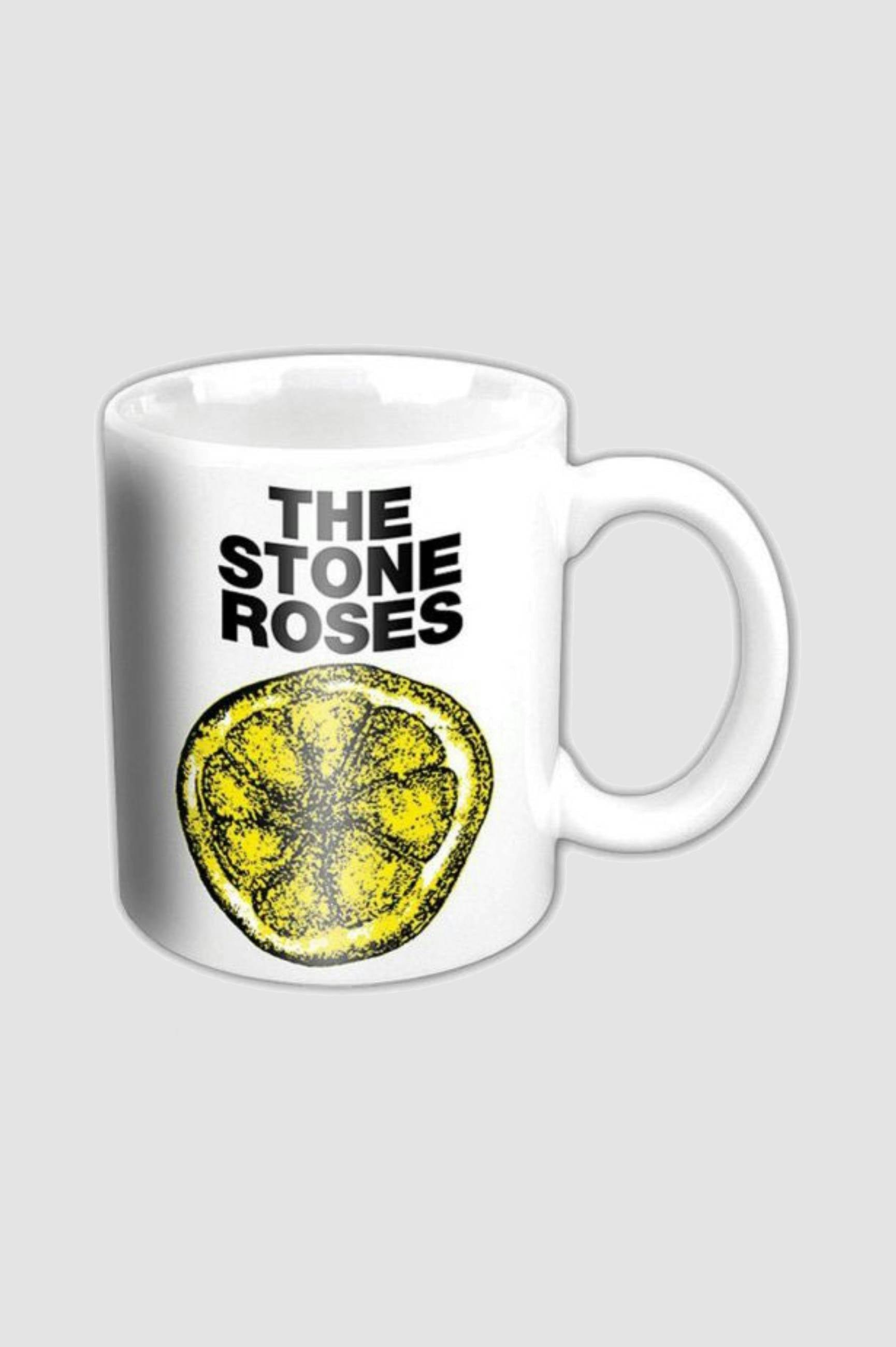 Paradiso Clothing White The Stone Roses Lemon Espresso Cup Mini Mug