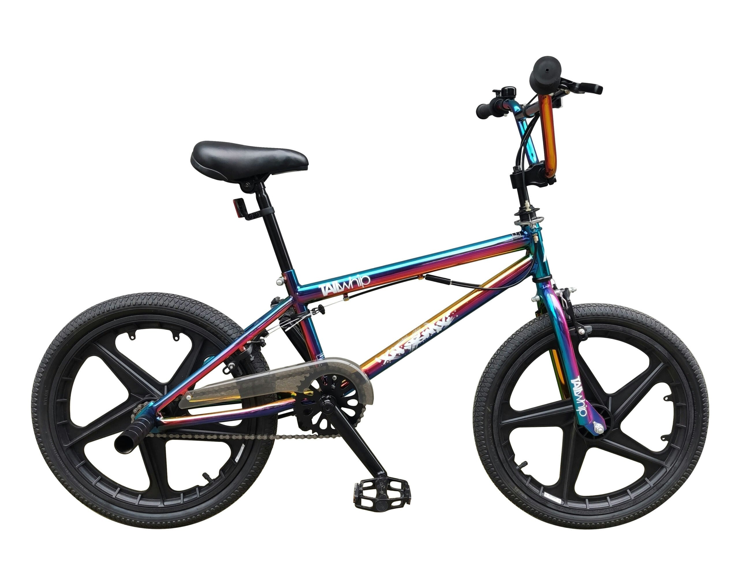 Xn Tailwhip Mag 20In Freestyle Bmx Bike, Single Speed, 2X Stunt Pegs - Jet Fuel