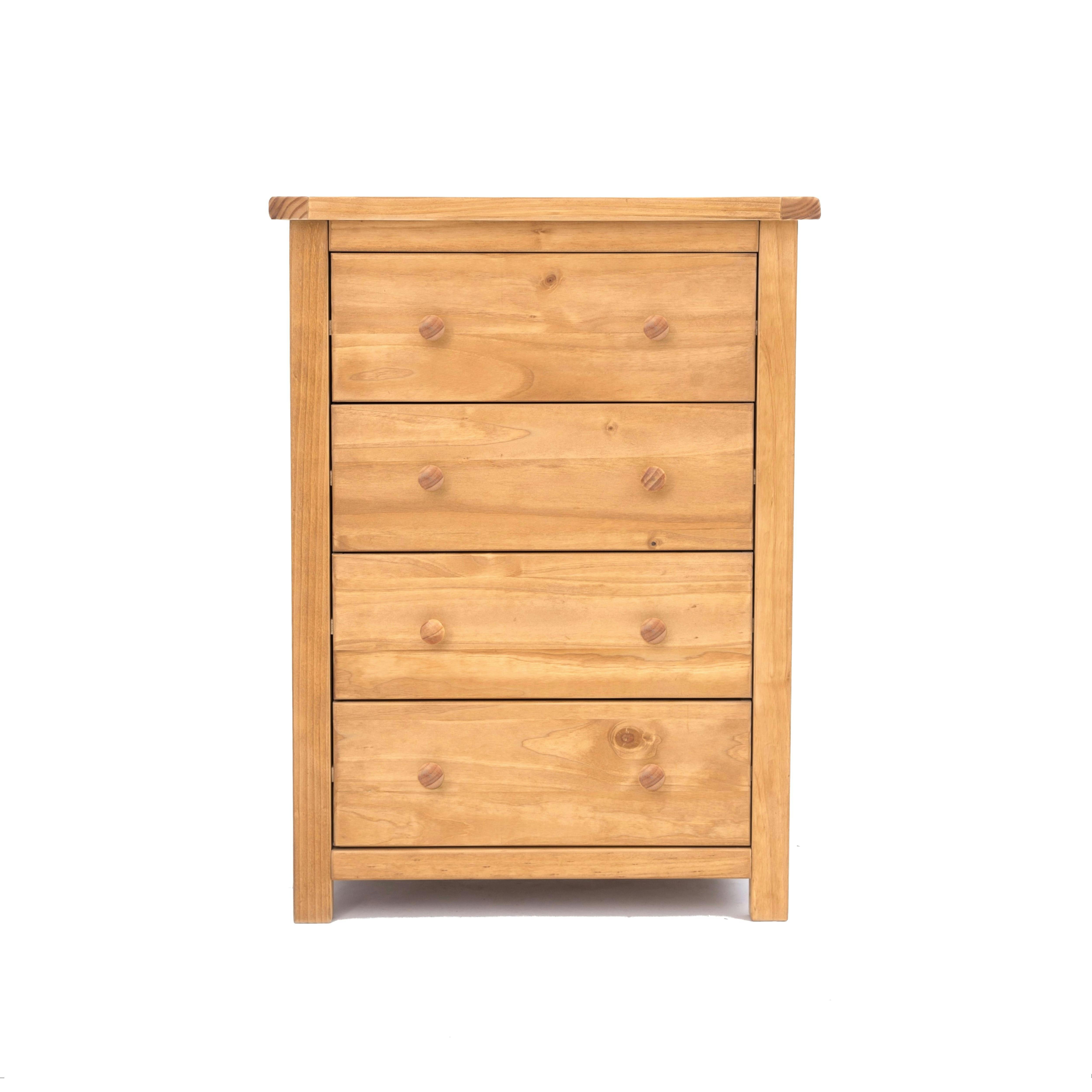 Cabinet Bits Lugo 4 Drawer Chest Of Drawers With Wooden Knob - Image 3
