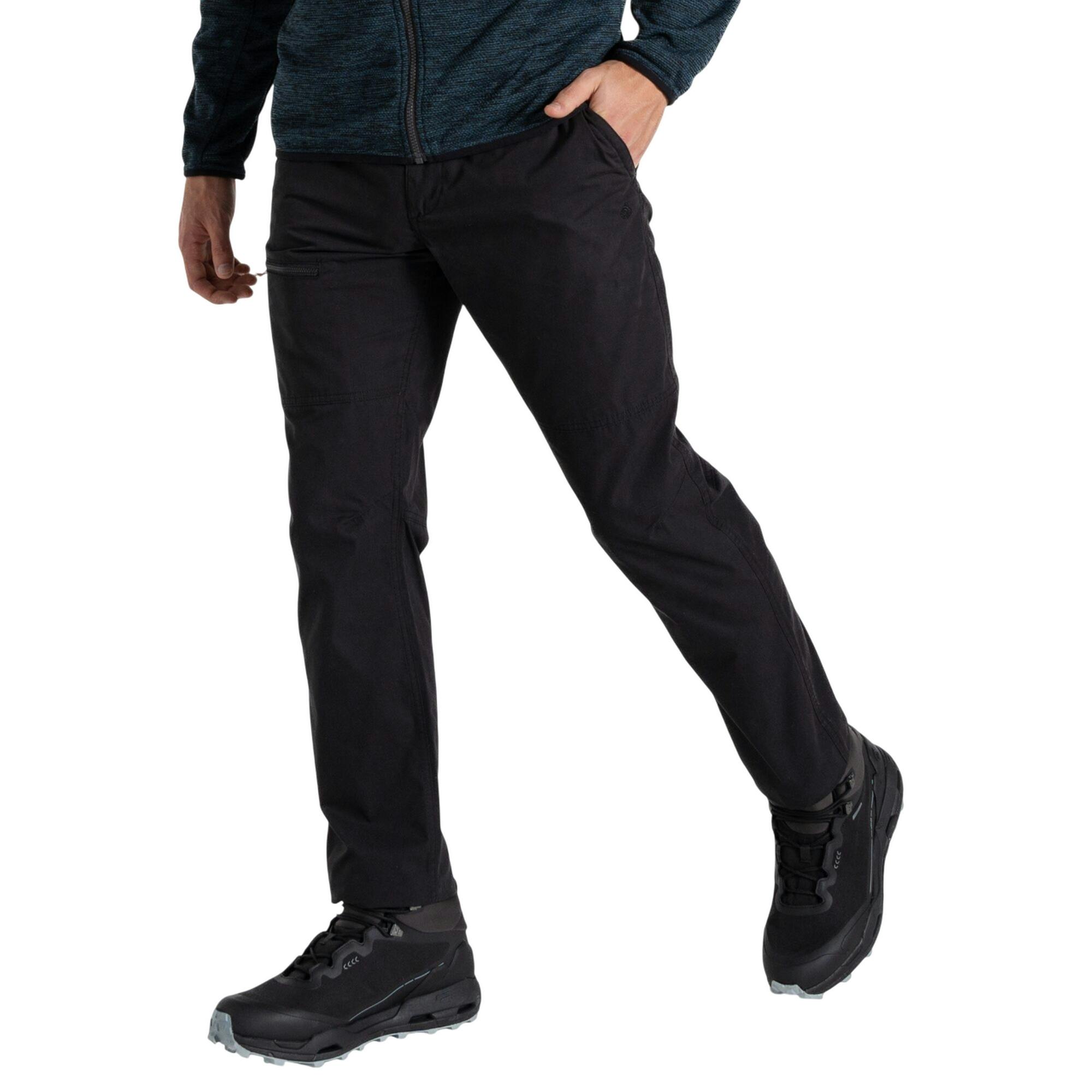 Craghoppers Men's Black Brisk Hiking Trousers - 40R - 100% Mixed