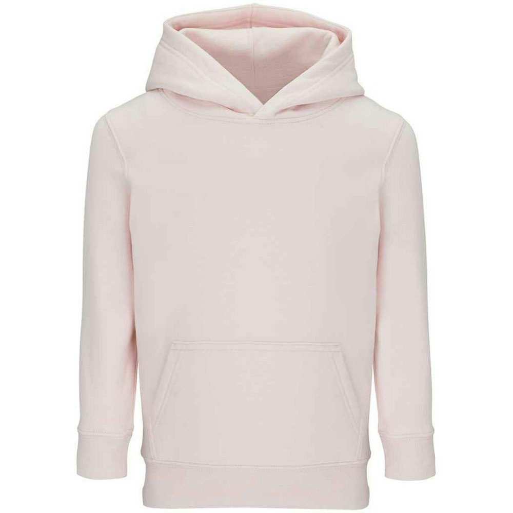 SOLS Childrens Unisex Childrens/Kids Connor Hoodie (Creamy Pink) - Size 4Y - Image 2