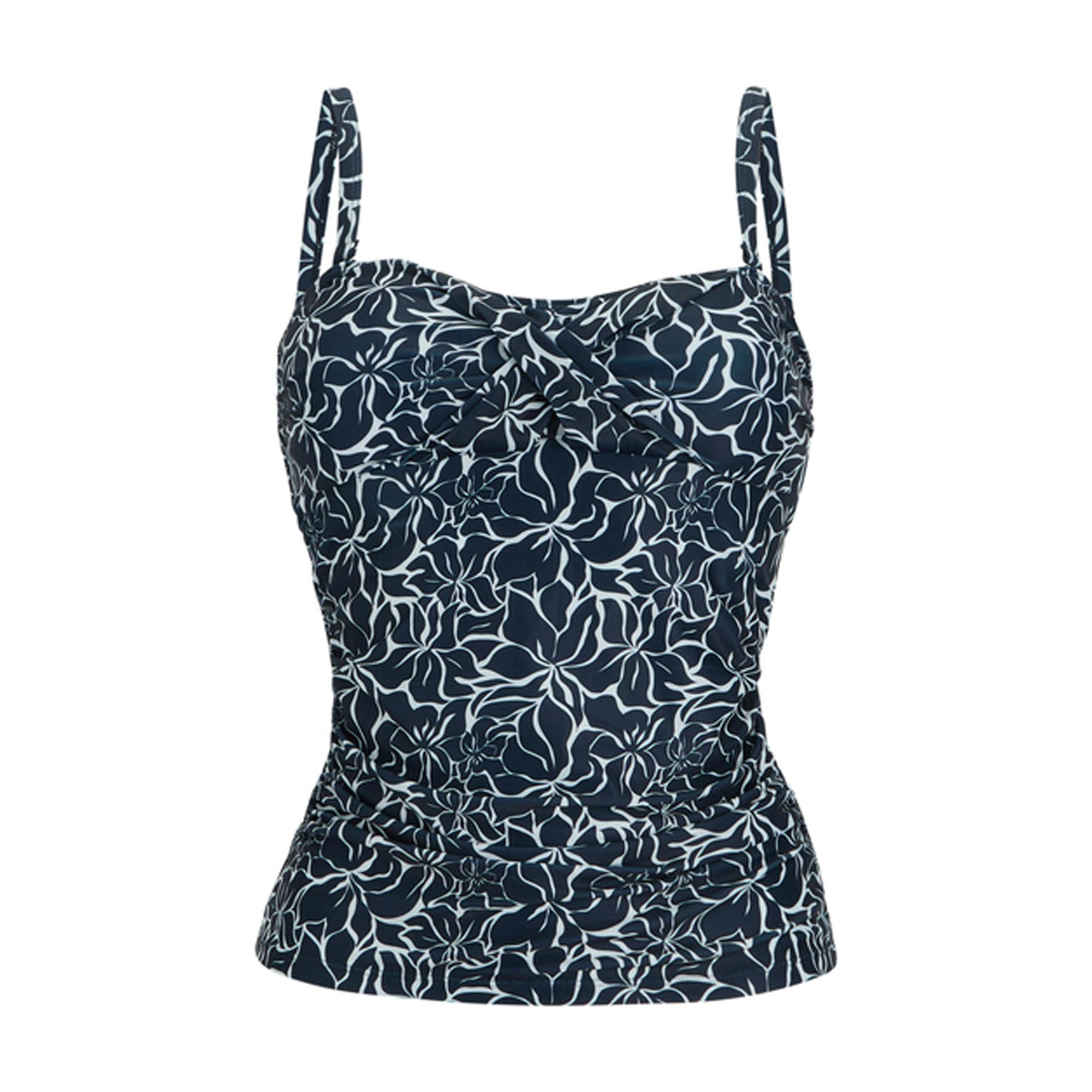 Regatta (12 Uk, Navy) Womens/Ladies Aceana Iii Tankini Top - Image 2