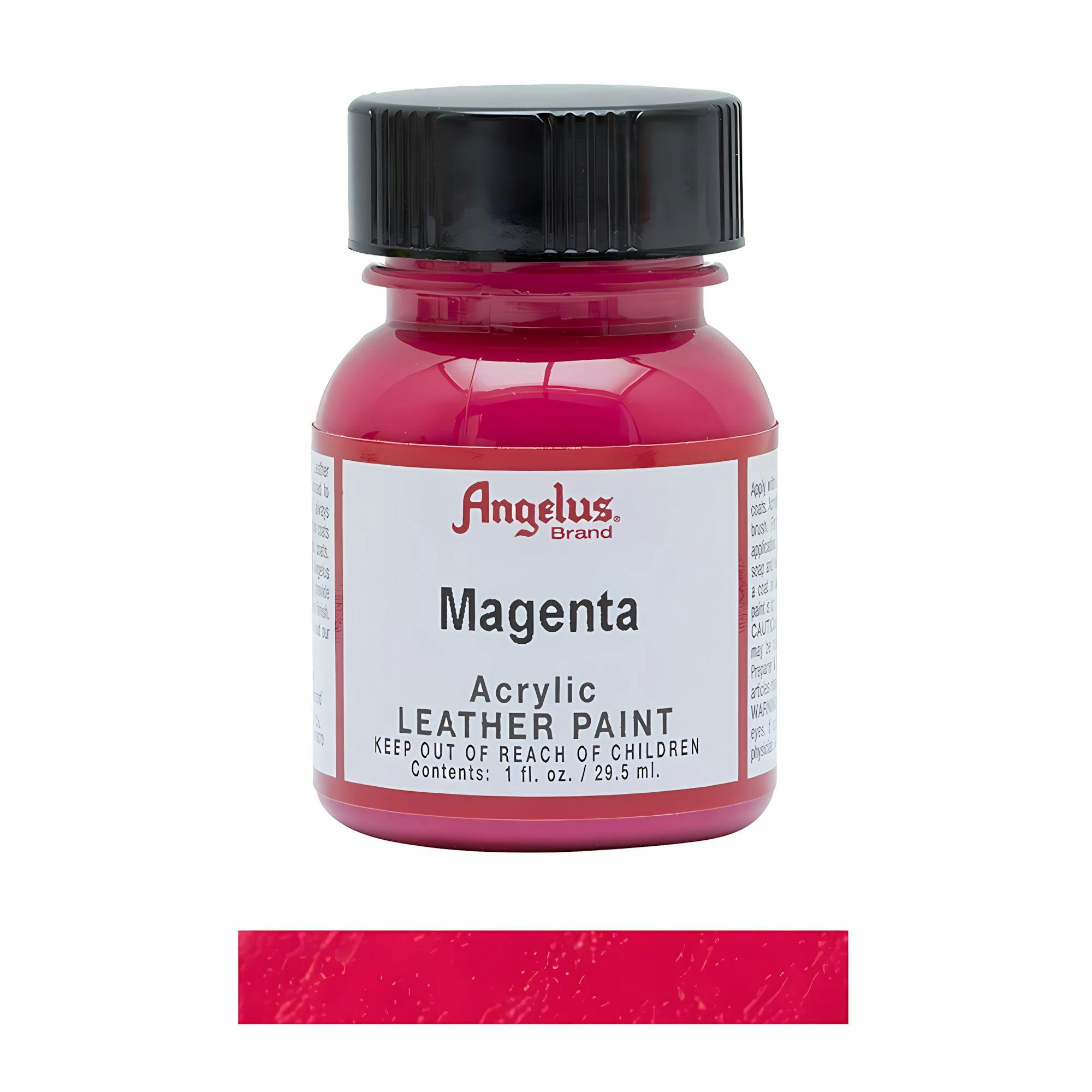Angelus Magenta Leather Paint For Sneaker Customs And Shoes 1Oz