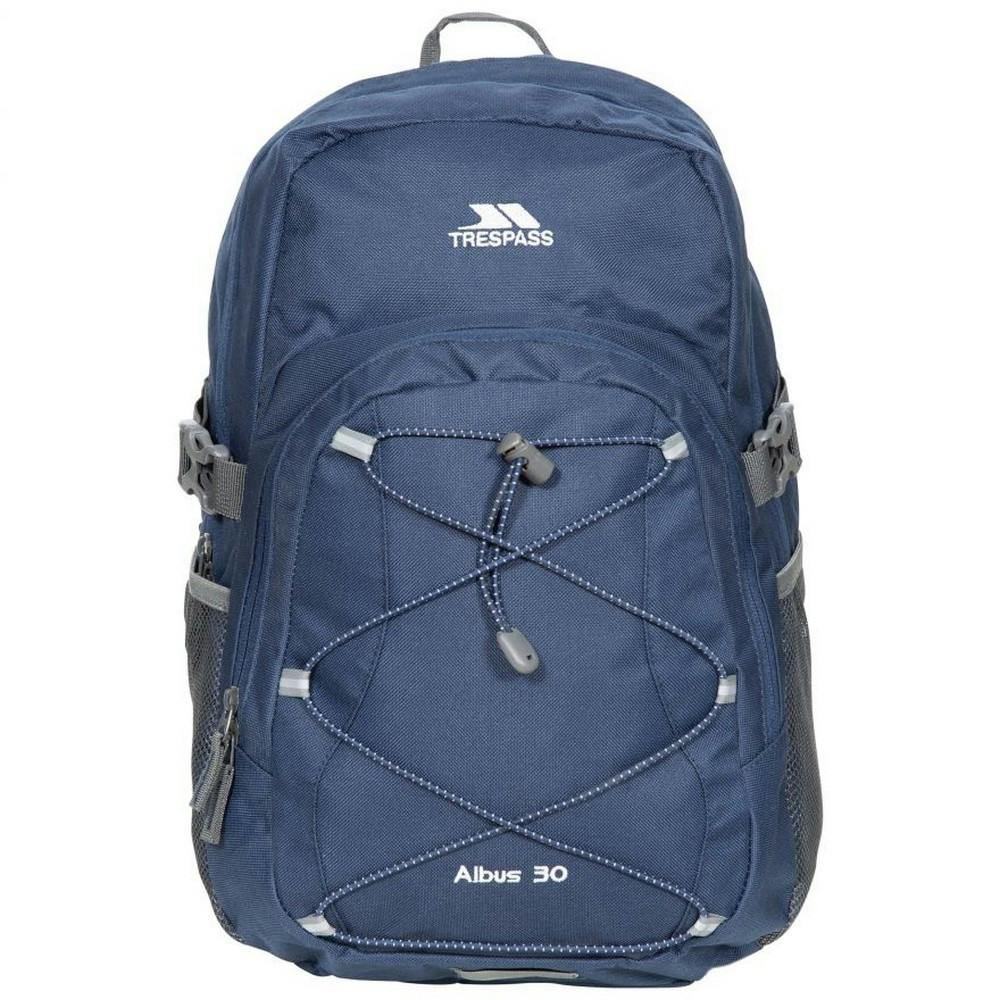 Trespass Albus 30 Litre Casual Backpack - Navy - Navy - Image 4