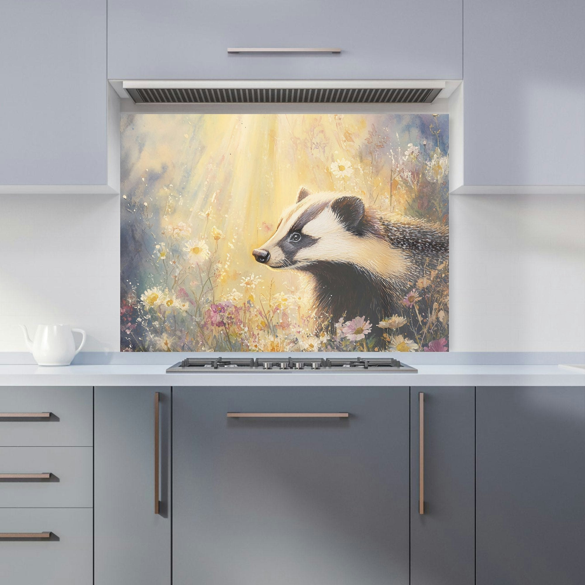 Warren Reed Badger Kitchen Splashback - W900mm X H650mm