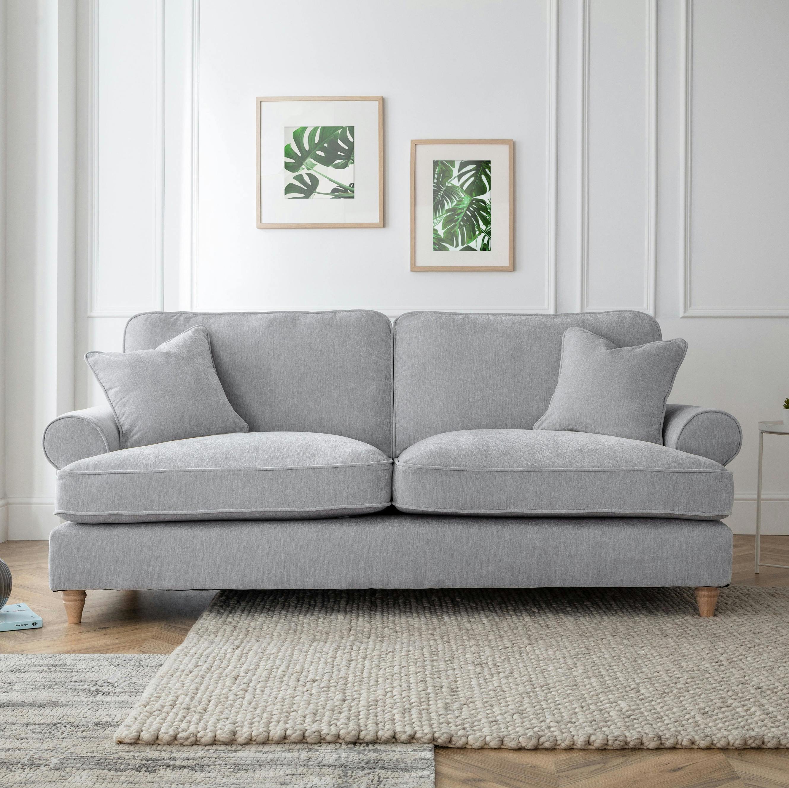 Rackhams The Bromfield 3 Seater Sofa - Ice