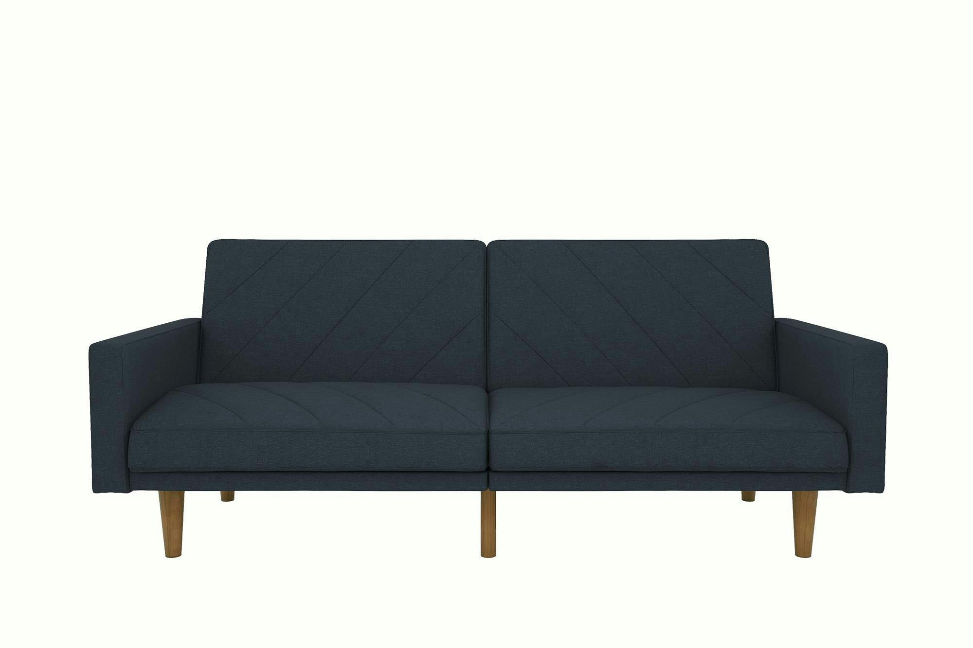 Dorel Home Blue Paxson Clic Clac Sofa Bed In Navy