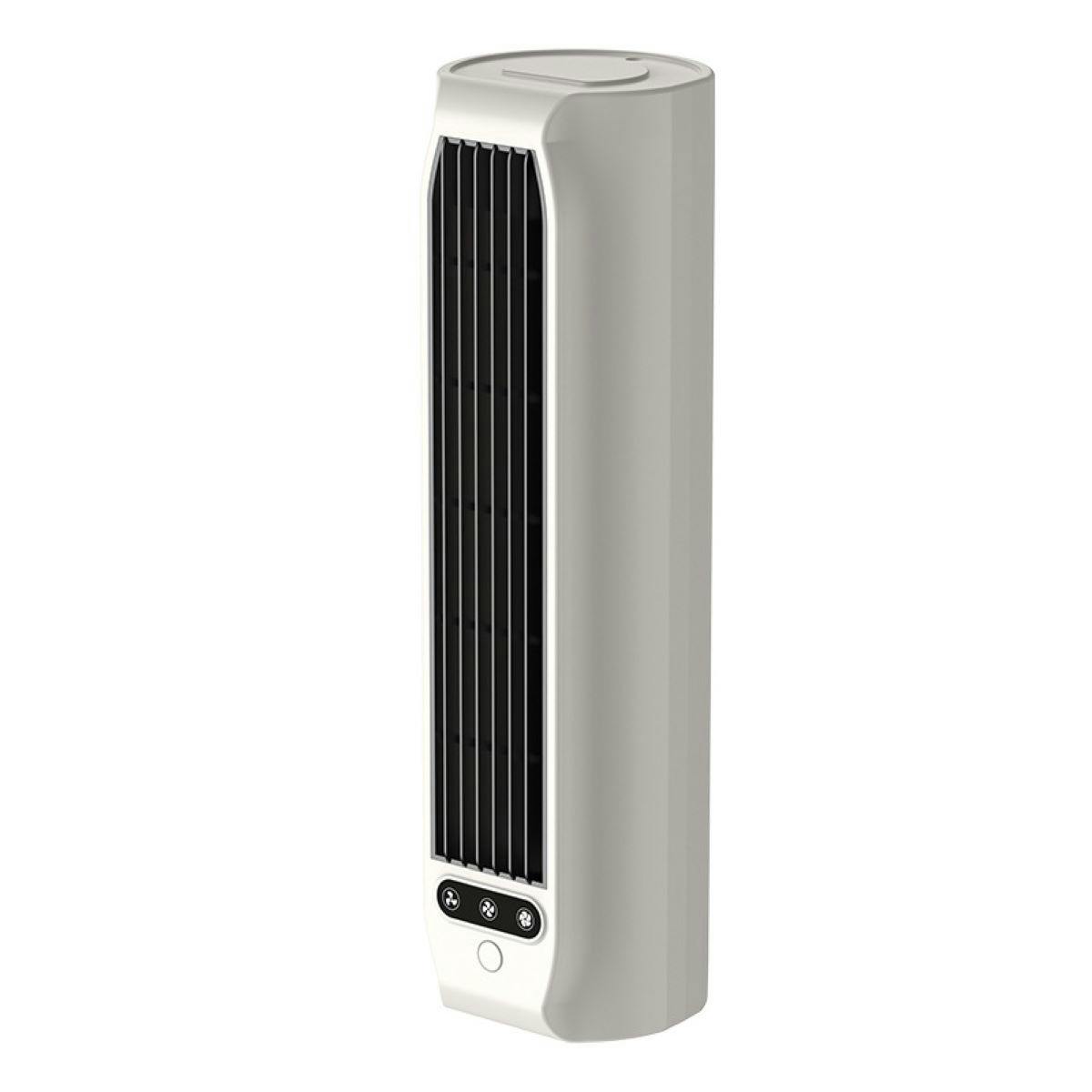 Leaper White Bladeless Air Conditioner Fan With Phone Holder