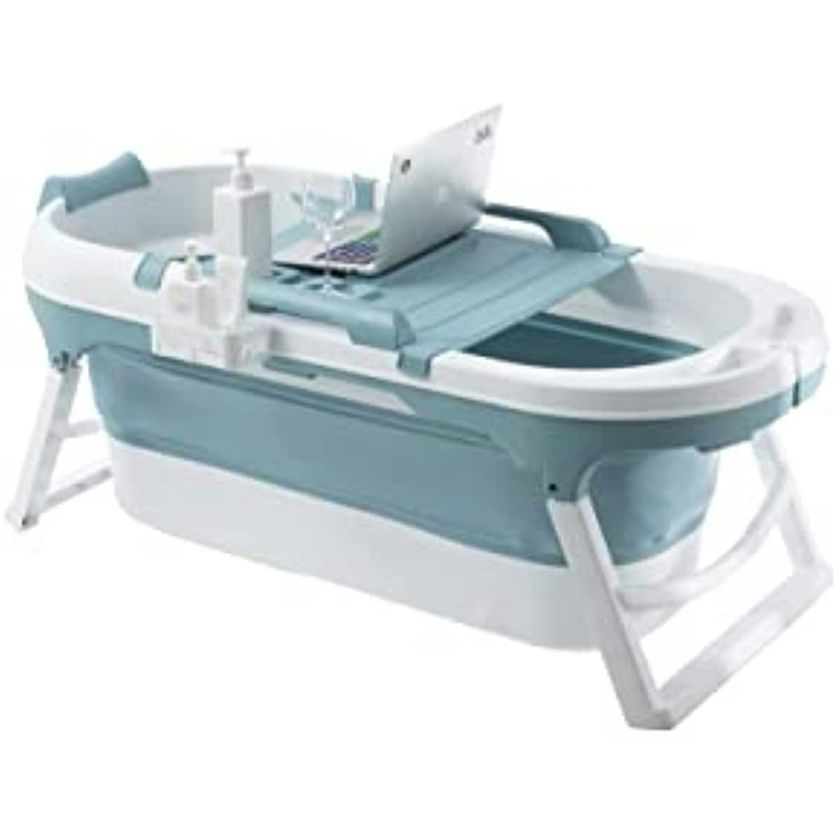 Fimous Portable Foldable Bathtub Adults Free Standing Soaking Bath Tub For Bathroom Spa