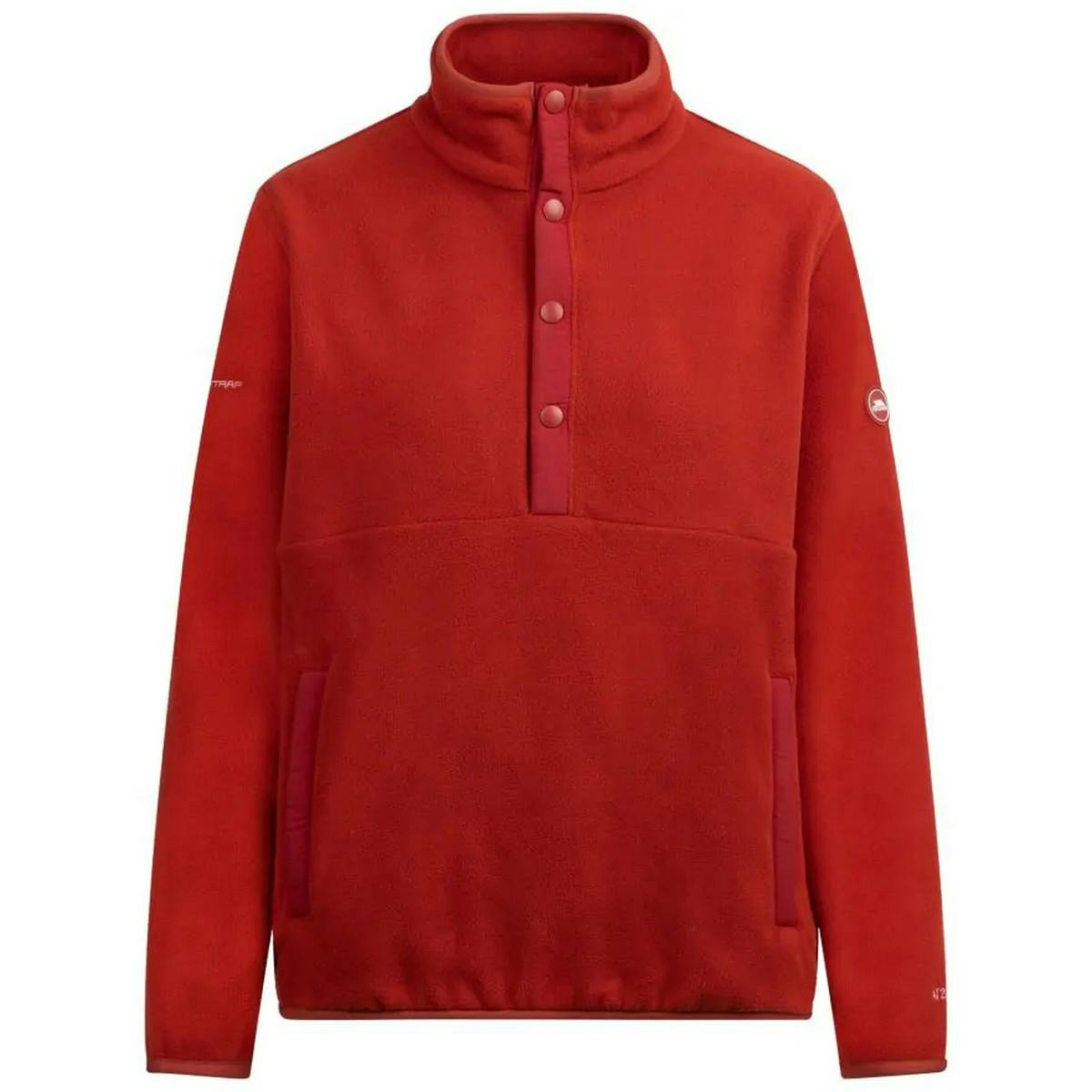 Trespass Women's Mantle Fleece Top - Burnt Sienna - Xl - Burnt Sienna - 100% Polyester