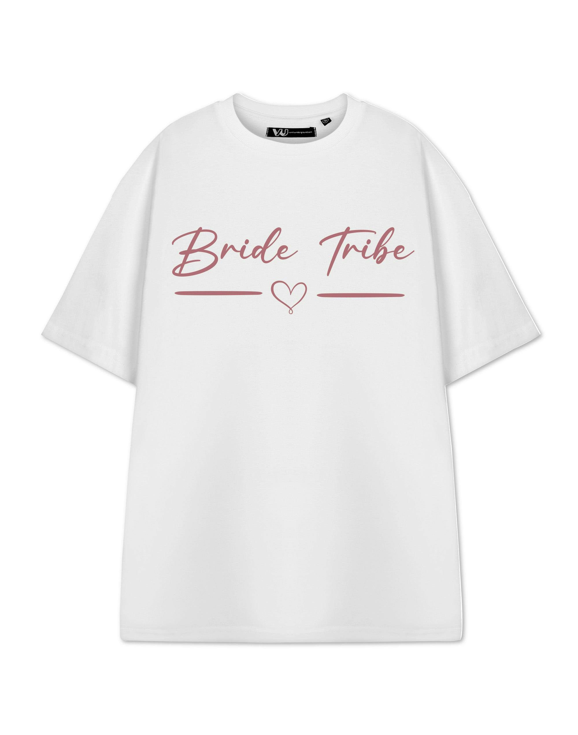 Vanilla Underground Women's White Show Me The Merch Bride Tribe Short Sleeved T-Shirt - Medium
