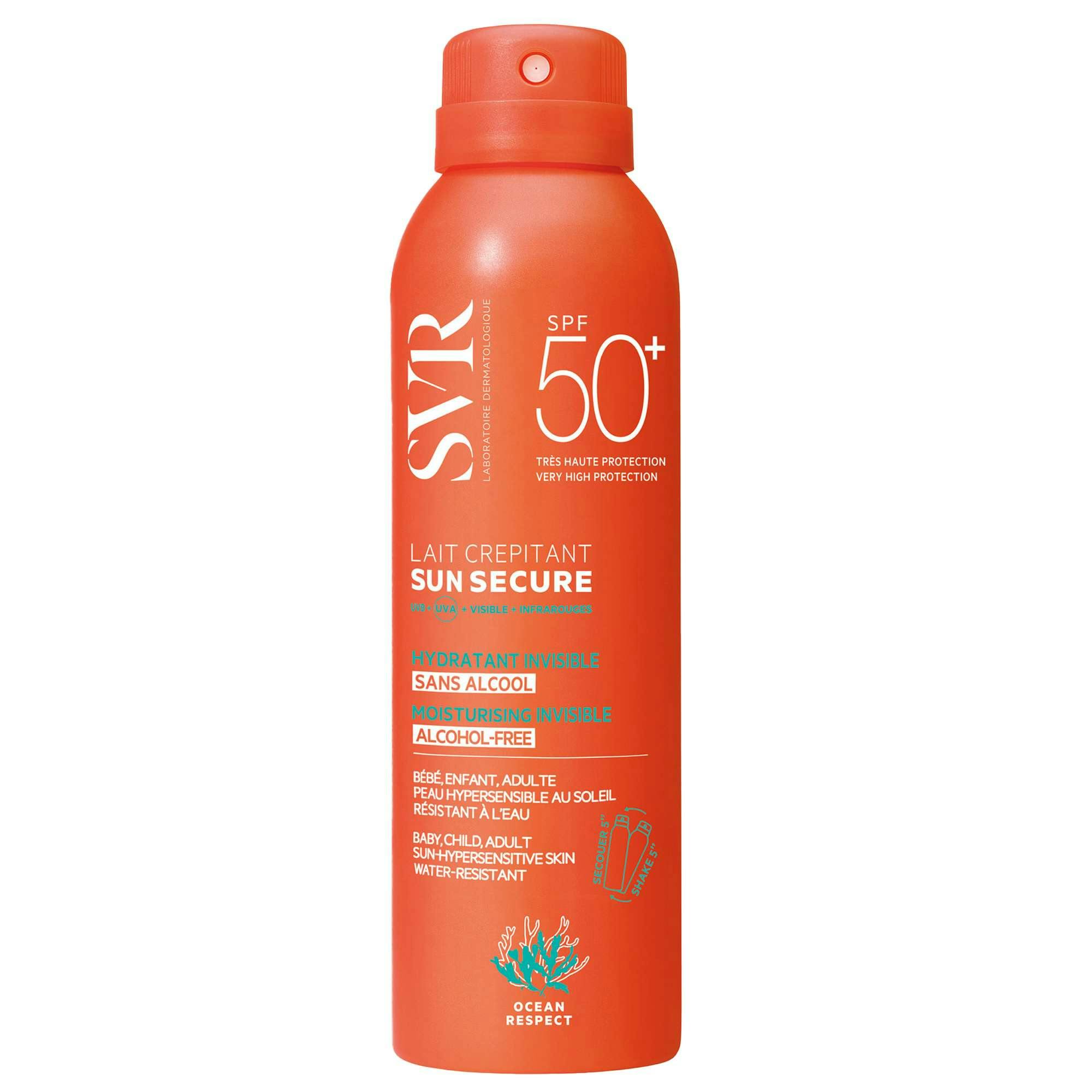Svr Sun Secure Crackling Milk Spf50+ 200Ml