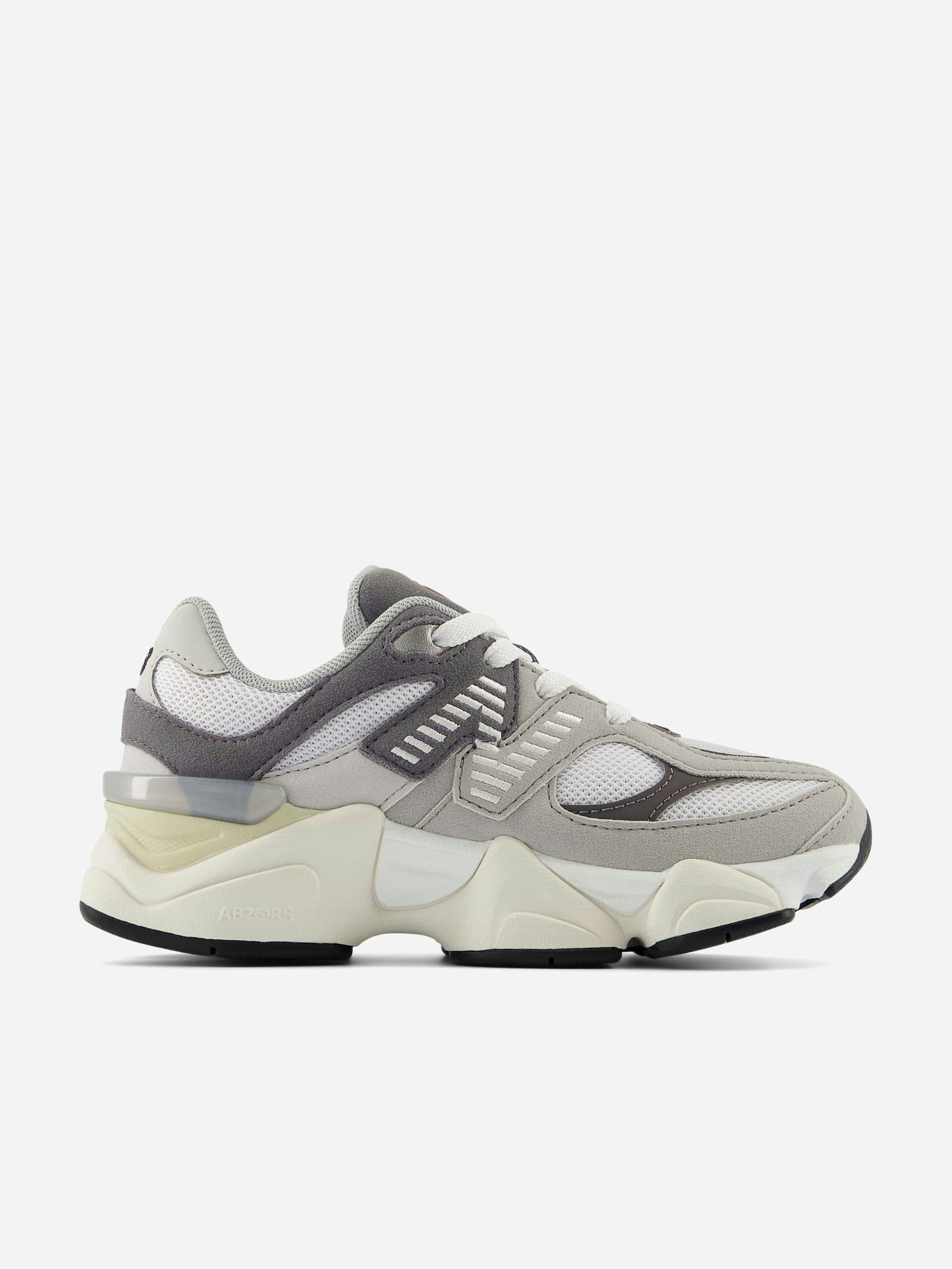 New Balance Unisex Kids Grey Kids 9060 Trainers In - Eu 30 Uk 11.5 Us 12