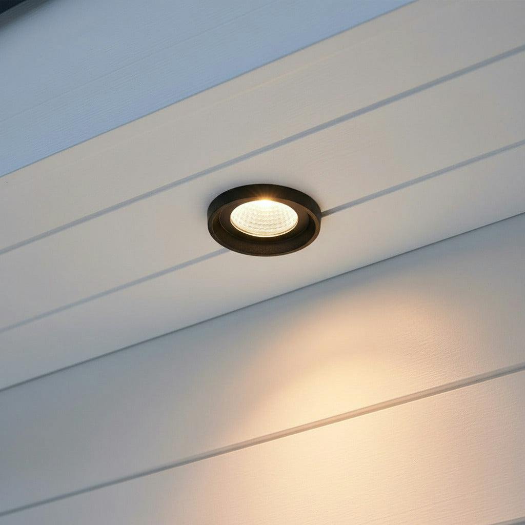 Rackhams Black 6 Watt Led Outdoor Downlight
