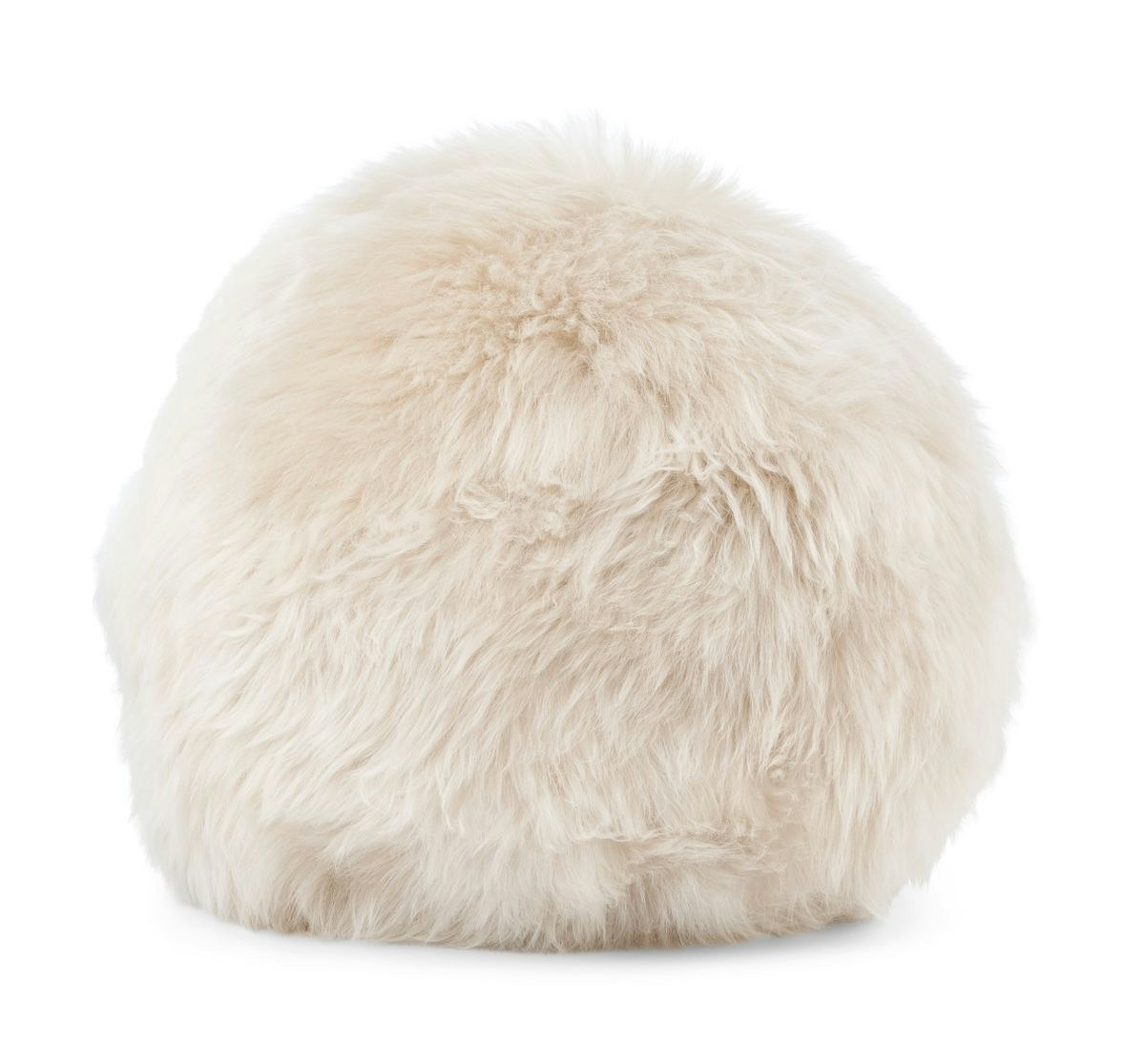 Rackhams Angelite Cushion | D30 Cm | D25 | D35 | Long Wool - Linen - D30 Cm