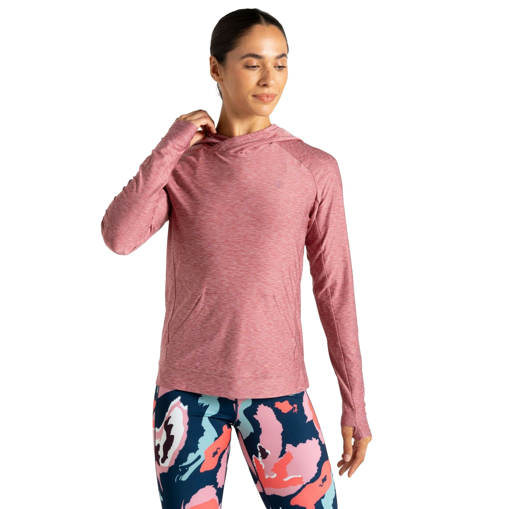 Dare 2B Women's Sprint City Lightweight Hoodie - Lilas Marl - Lilas Marl Size 20 Uk