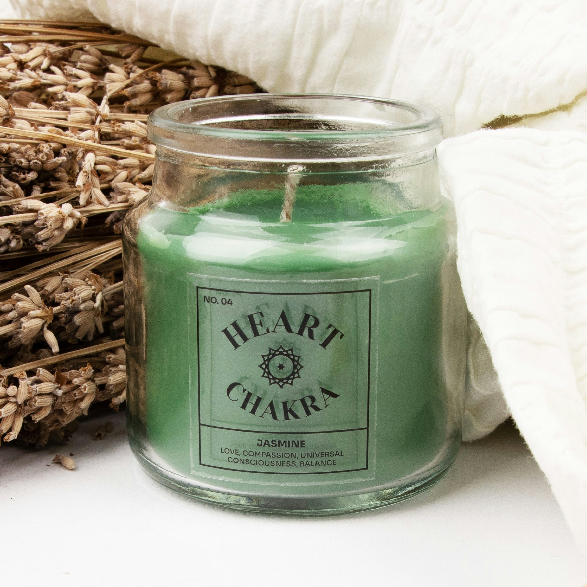 Rackhams Lavender/Light Seven Chakra Candles - Jasmine