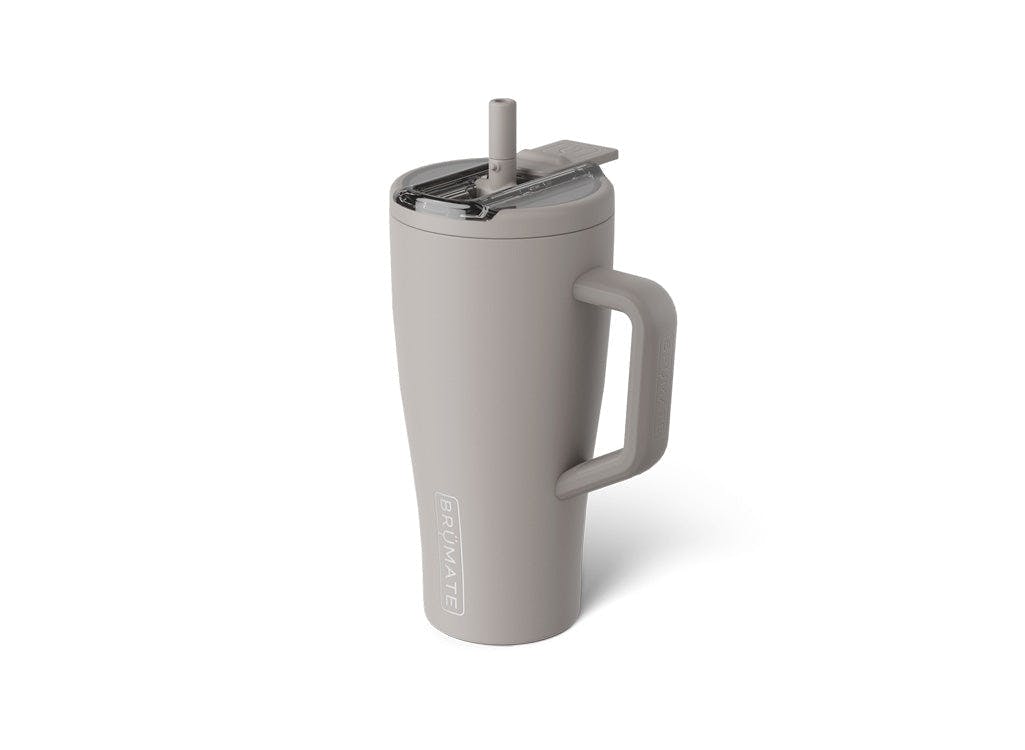 Rackhams Era Flip 30Oz (887Ml) Straw Tumbler - Mocha